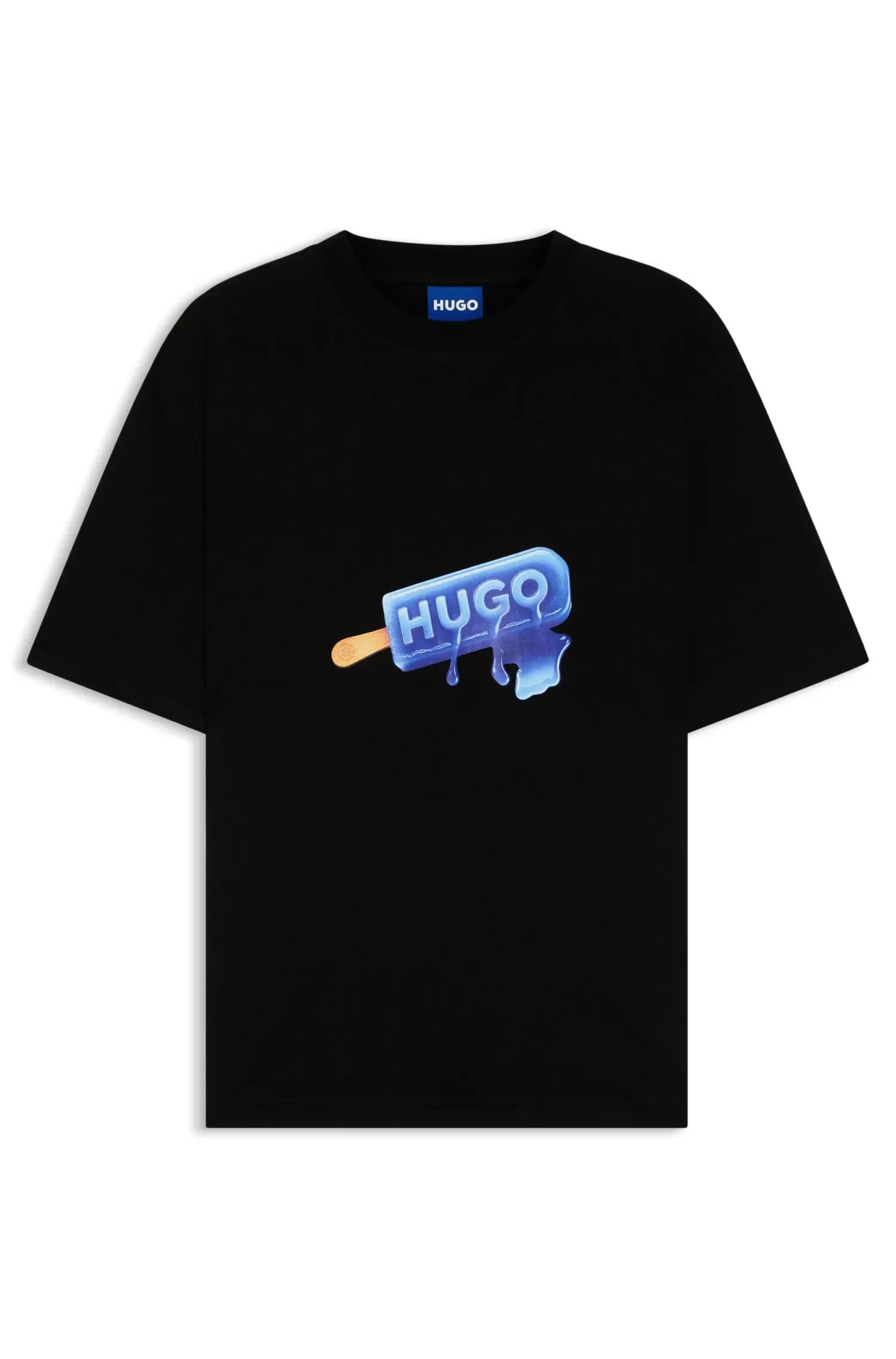Camiseta Em Jersey De Algodão Com Estampa — imagem 1