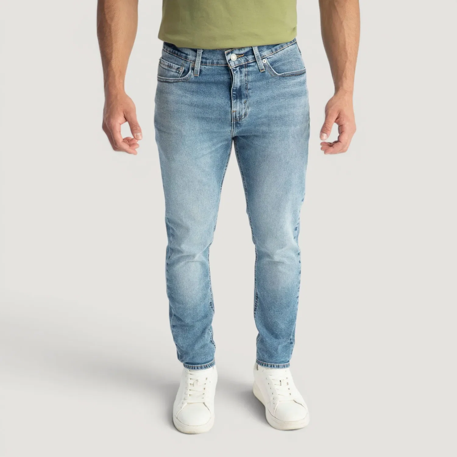 Calça Jeans Levi's® 510® Skinny Lavagem Clara — imagem 1