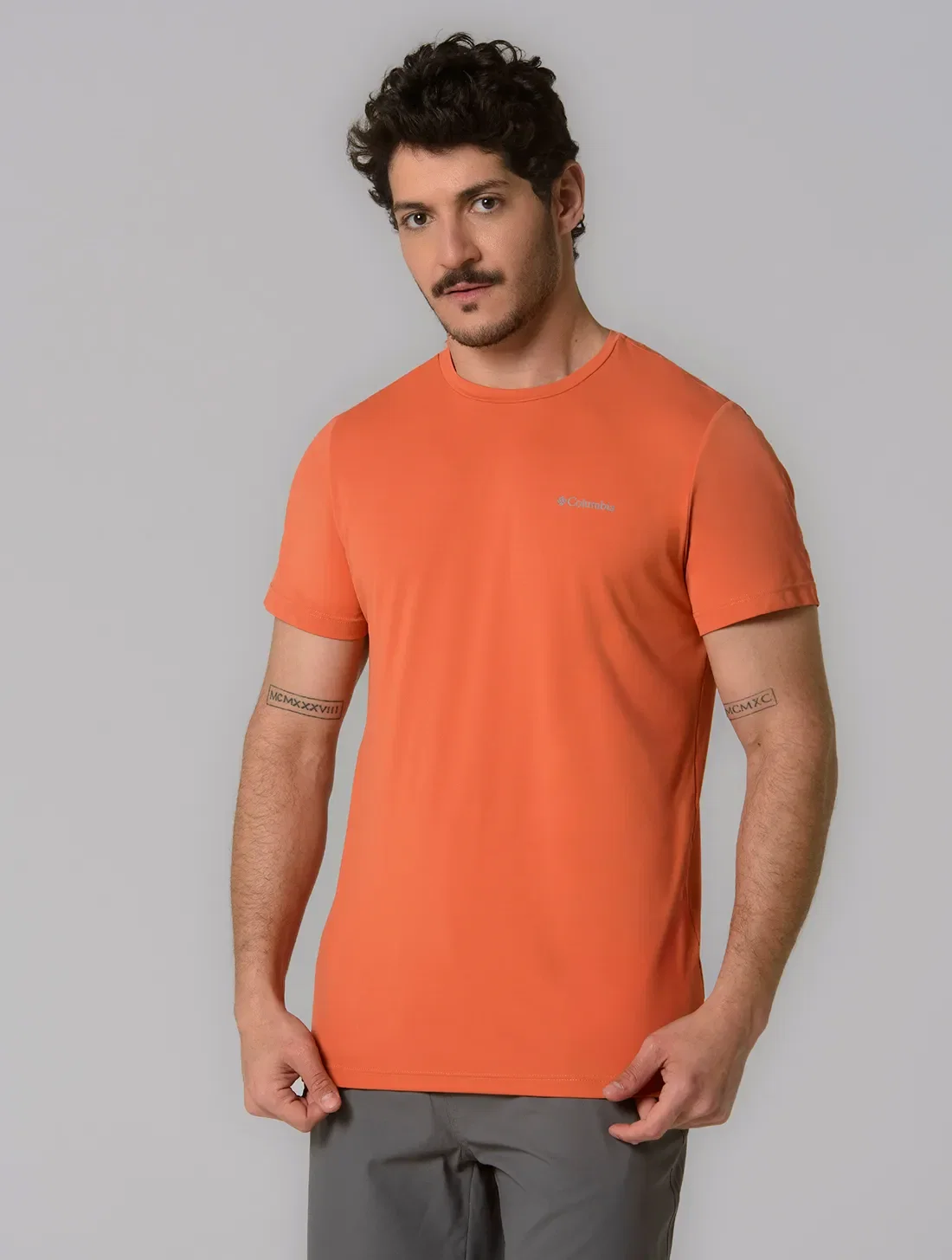 Camiseta Columbia Masculina Neblina