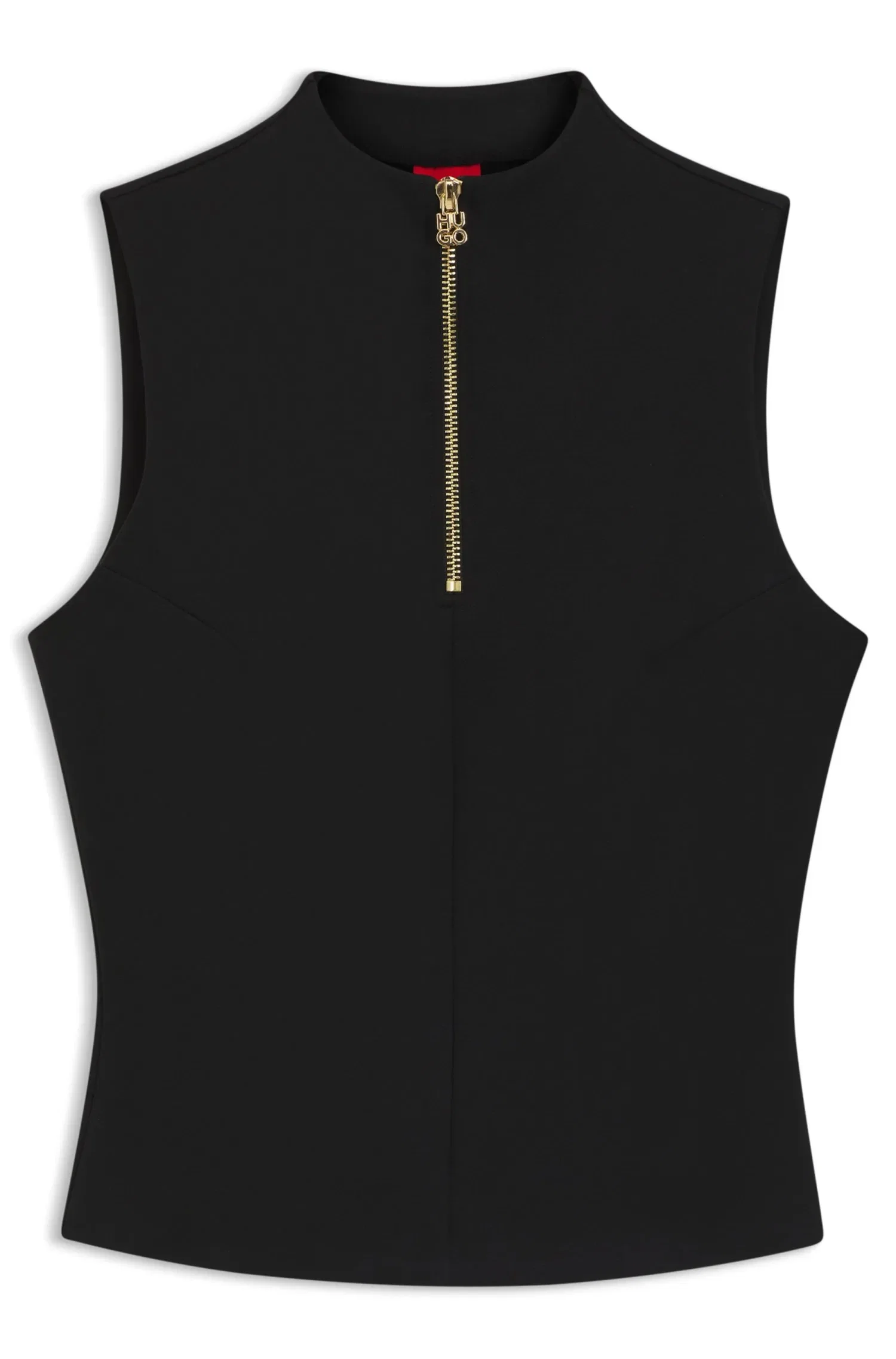 Top Em Jersey Elástico Sem Mangas — imagem 1