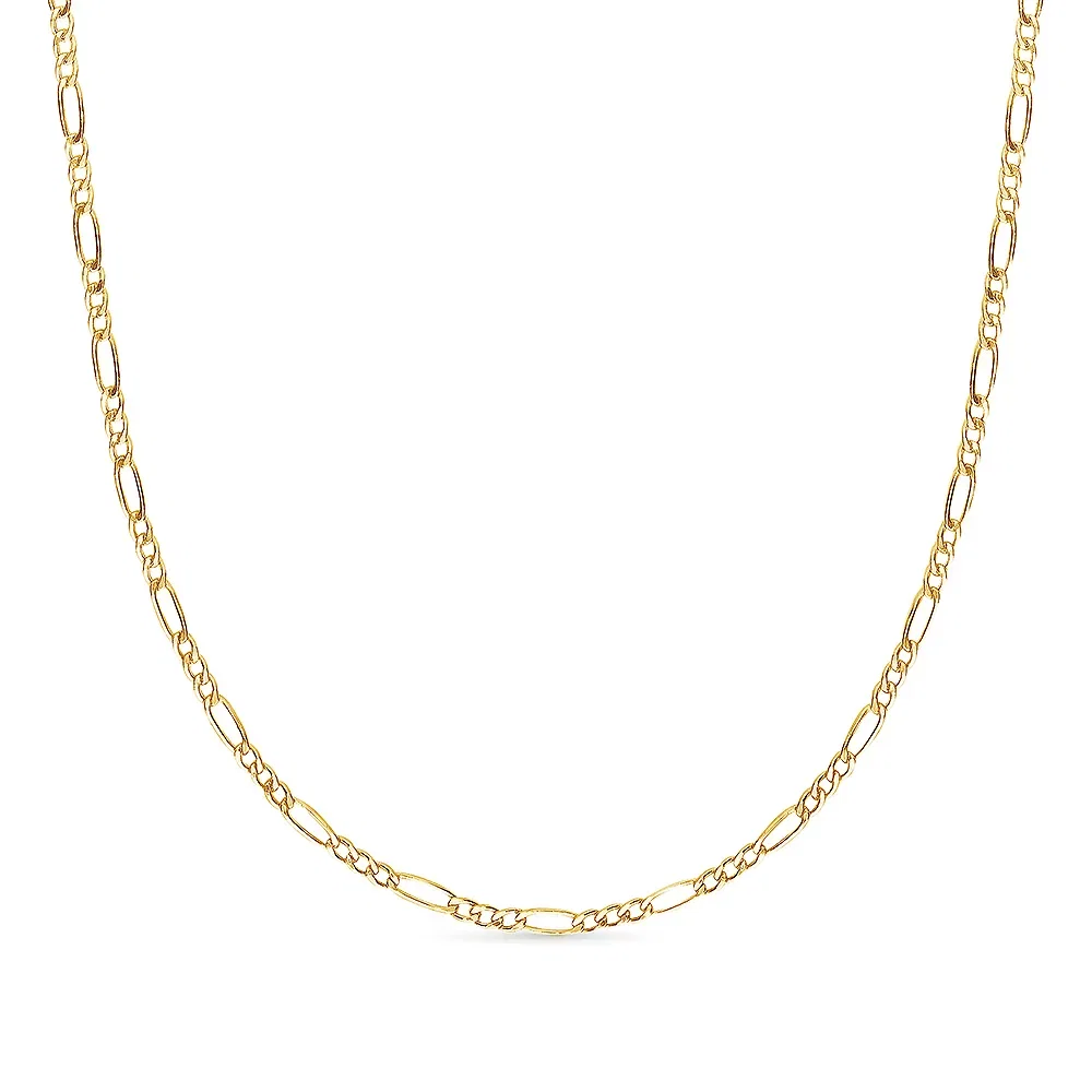 Corrente Alternada em Ouro Amarelo 18k, 60cm — imagem 1