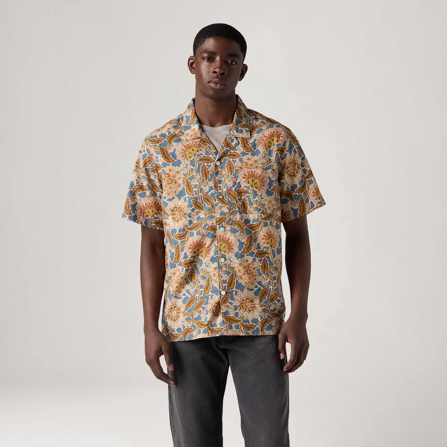 Camisa Levi's® The Sunset Camp Shirt Manga Curta — imagem 1