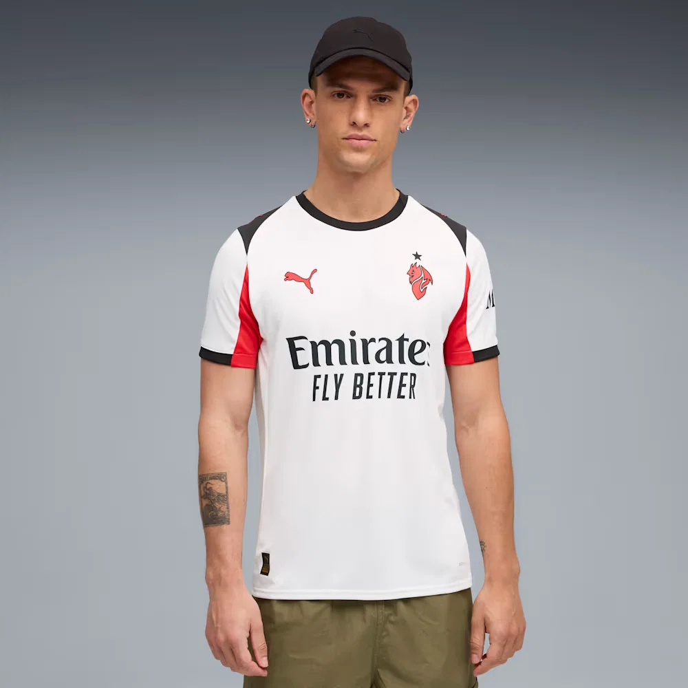 Camisa AC Milan AWAY 25/26 Torcedor Masculina
