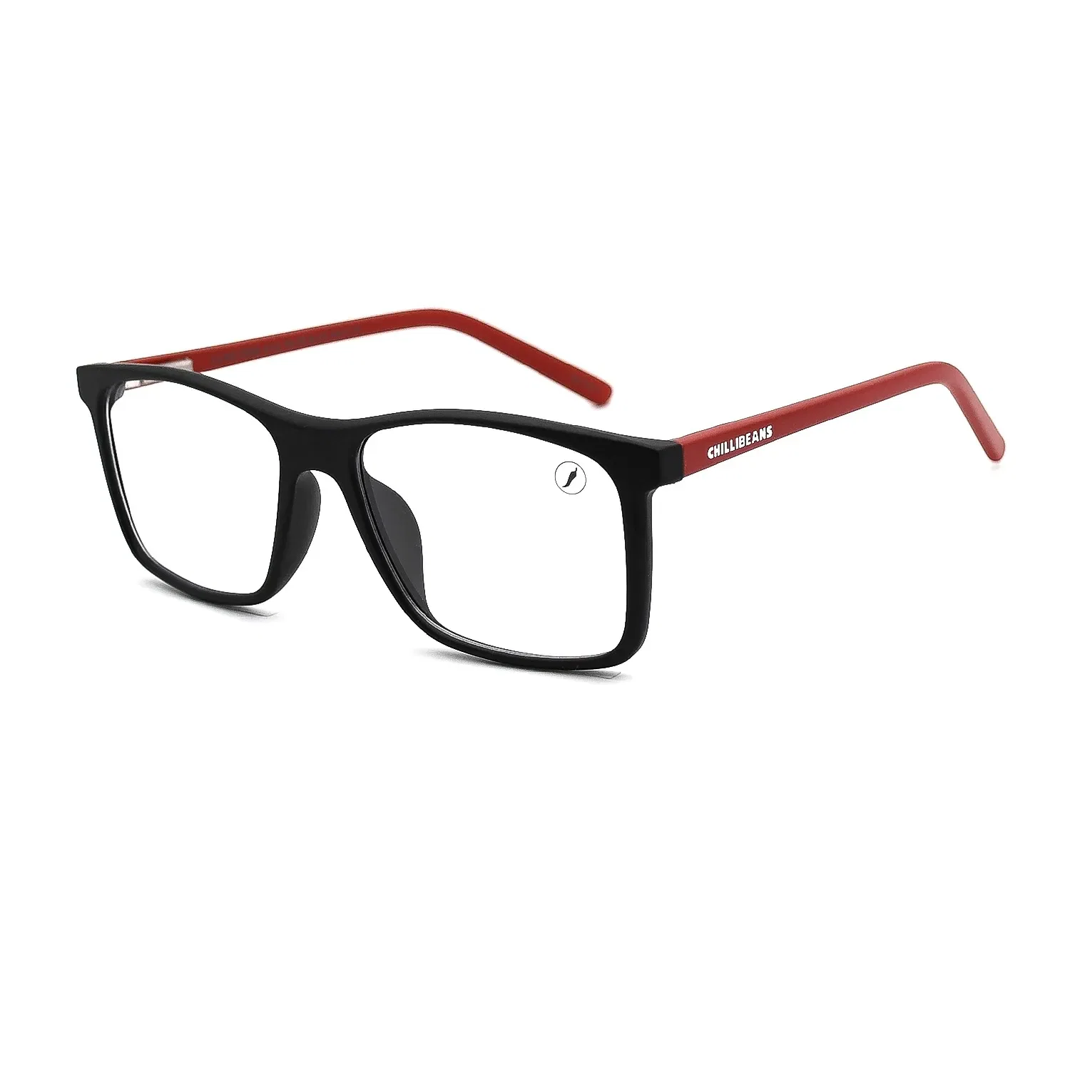Armação Para Óculos de Grau Infantil Masculino Chilli Beans Quadrado Vermelho — imagem 1