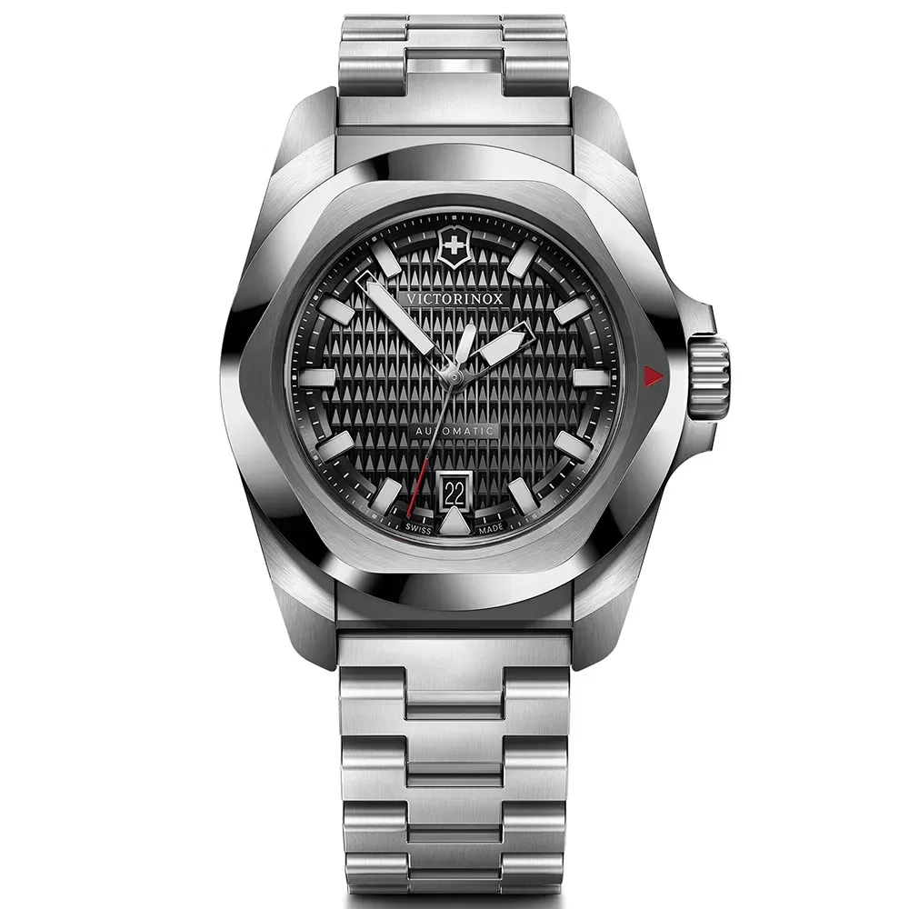 Relógio Victorinox Inox Automatico Masculino em Aço Prateado 242019