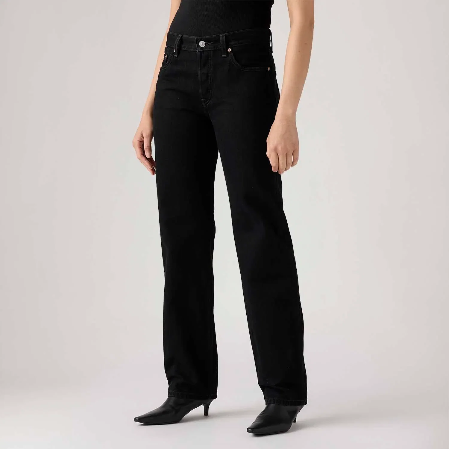 Calça Jeans Levi's® 501 '90S Preta — imagem 1
