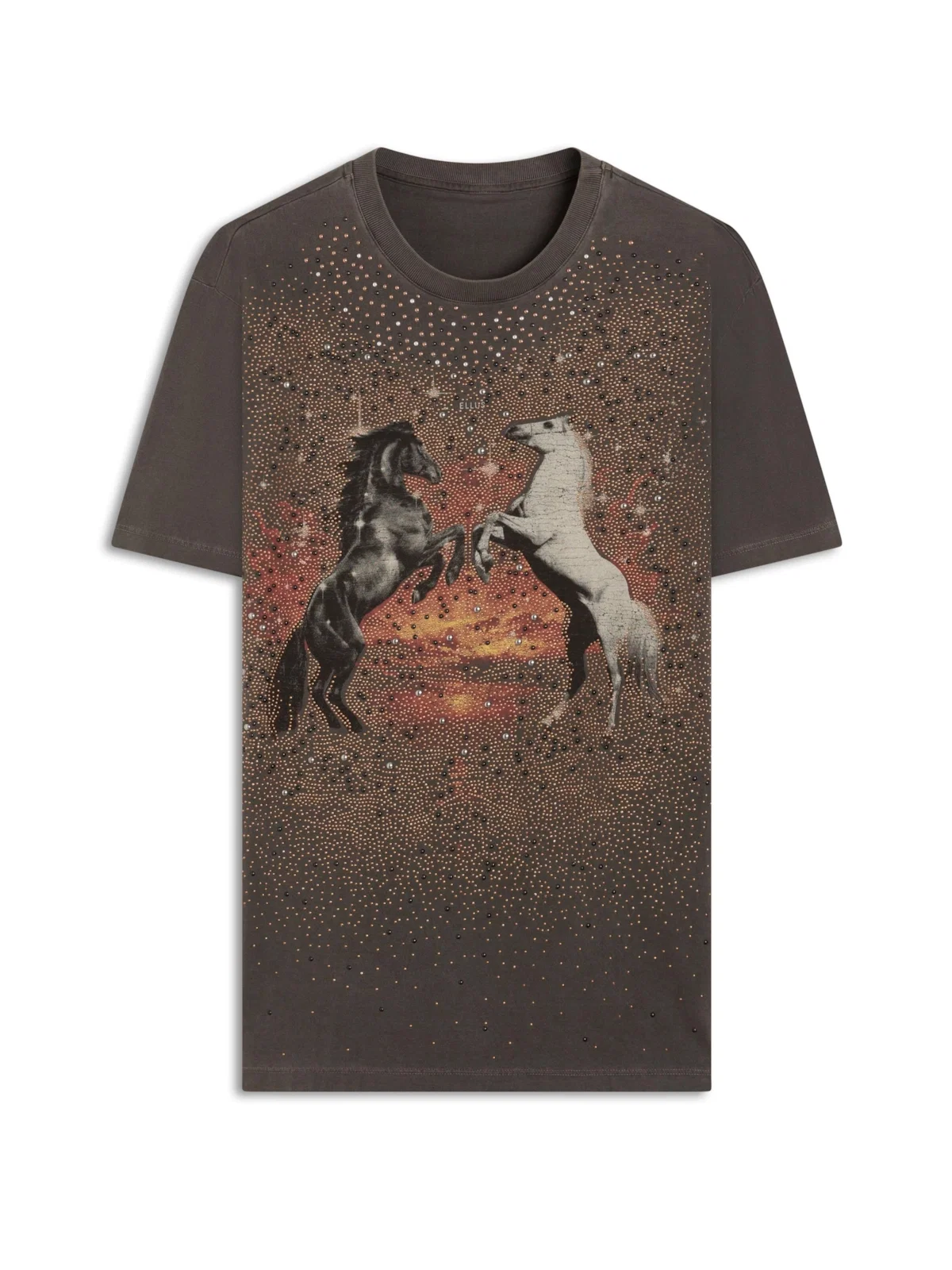 T-Shirt Horse Duo Shine Preto — imagem 1