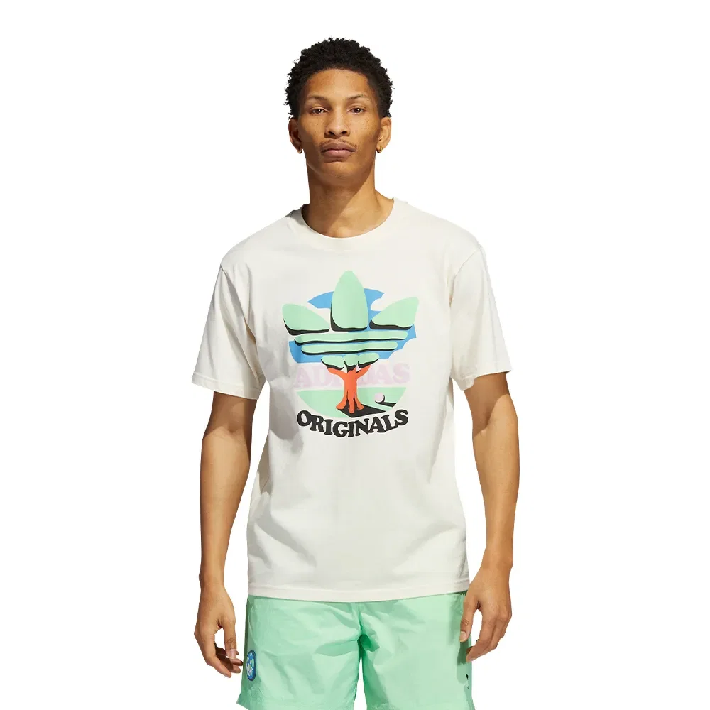 Camiseta Adidas Trefoil Tree Masculina — imagem 1