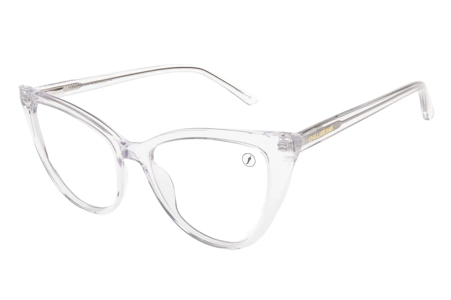Armação Para Óculos de Grau Feminino Chilli Beans Cat Transparente