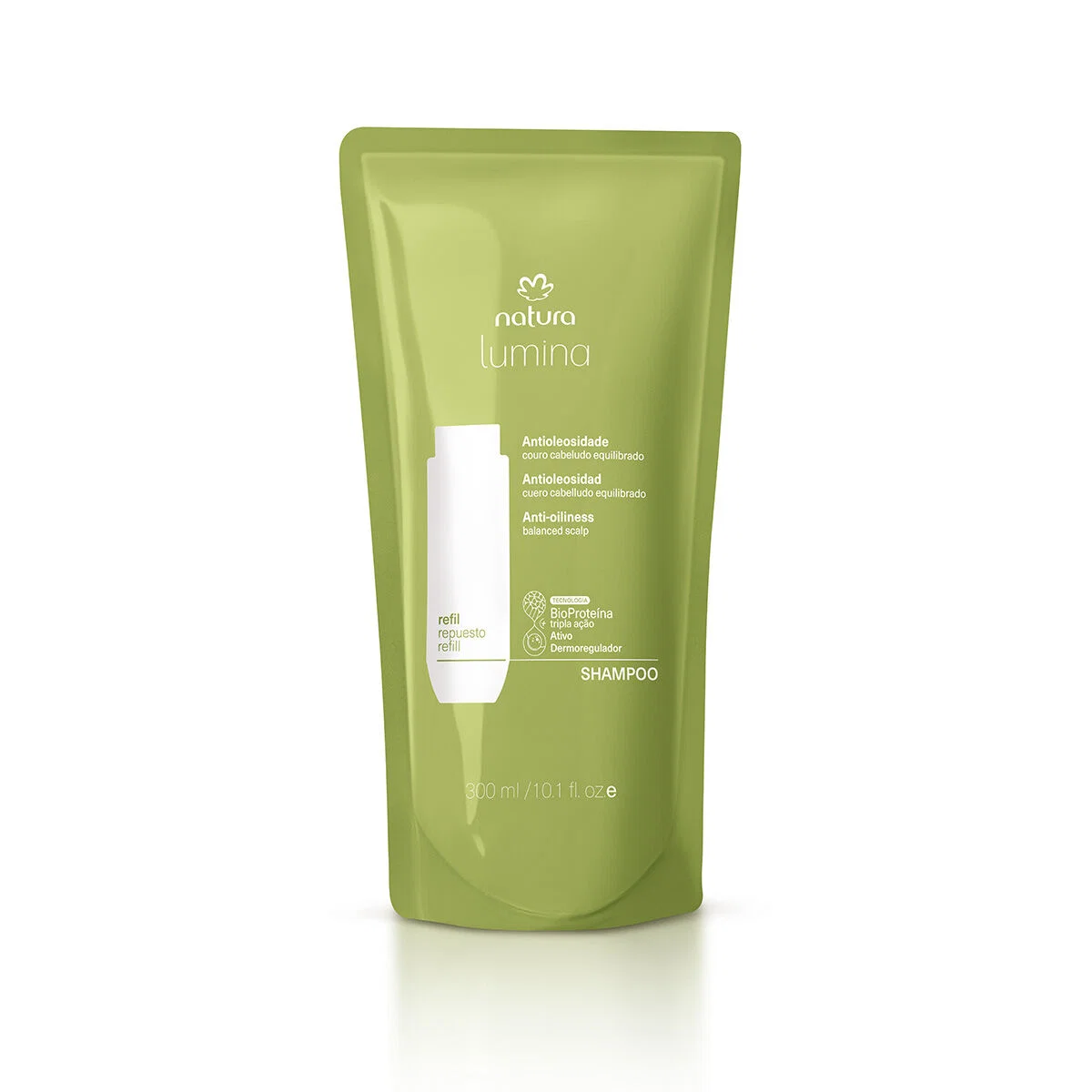 Refil Shampoo Equilibrante Antioleosidade Lumina