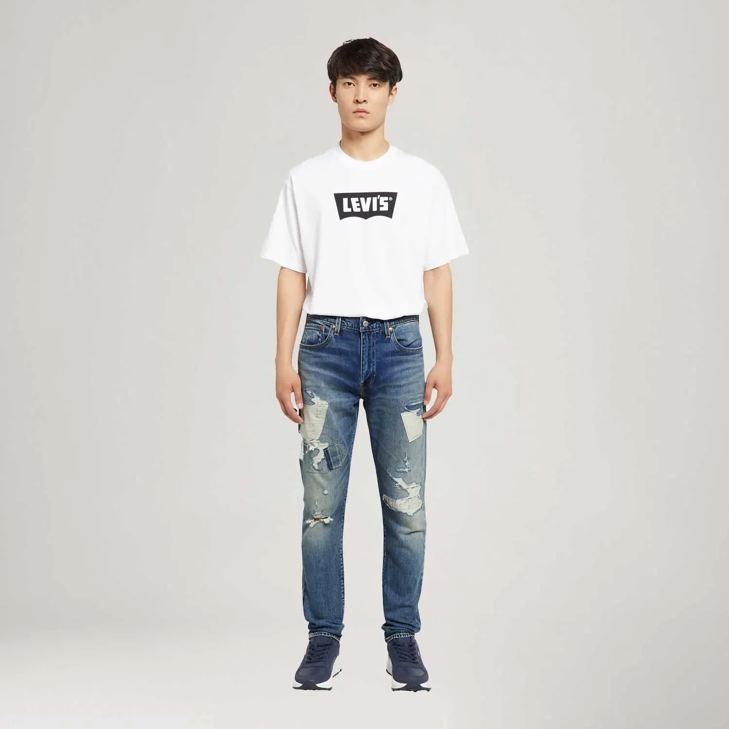 Calça Jeans Levi's® 512® Slim Taper Lavagem Média — imagem 1