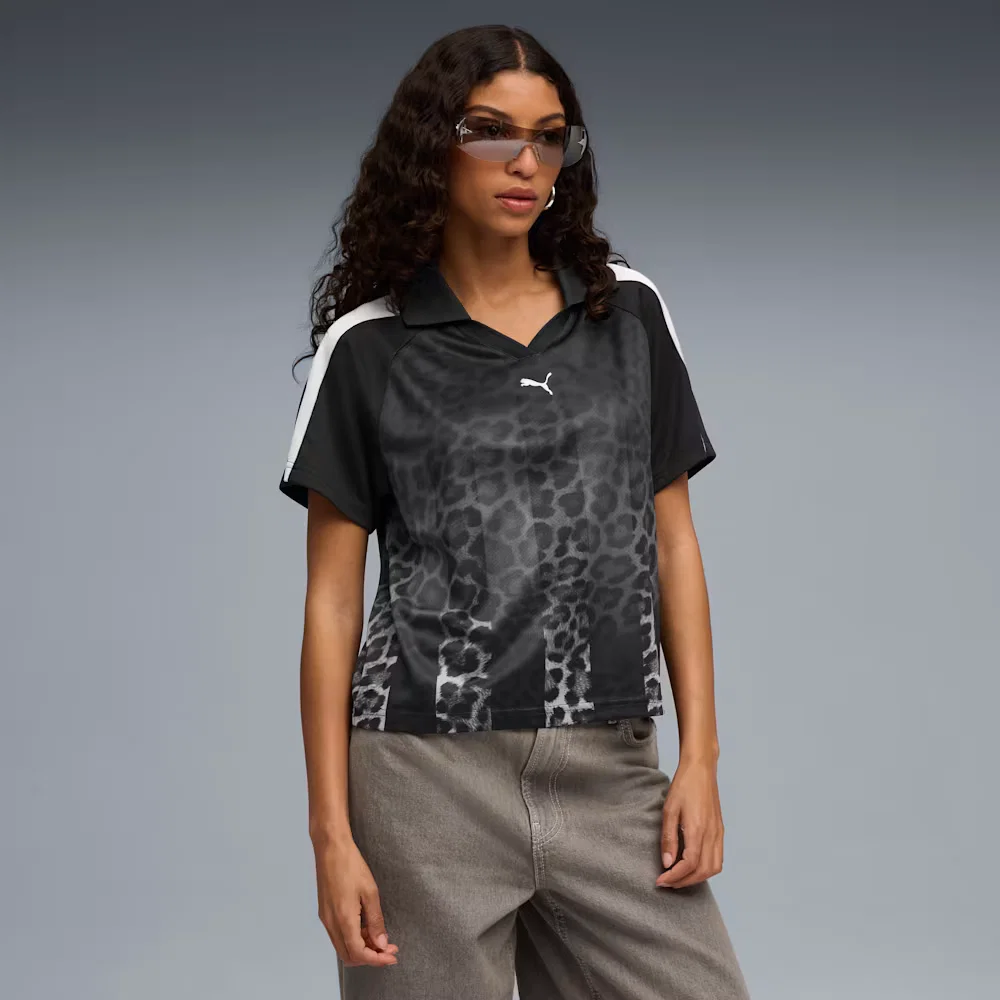 Camisa T7 Leo Luxe Relaxed Football Feminina