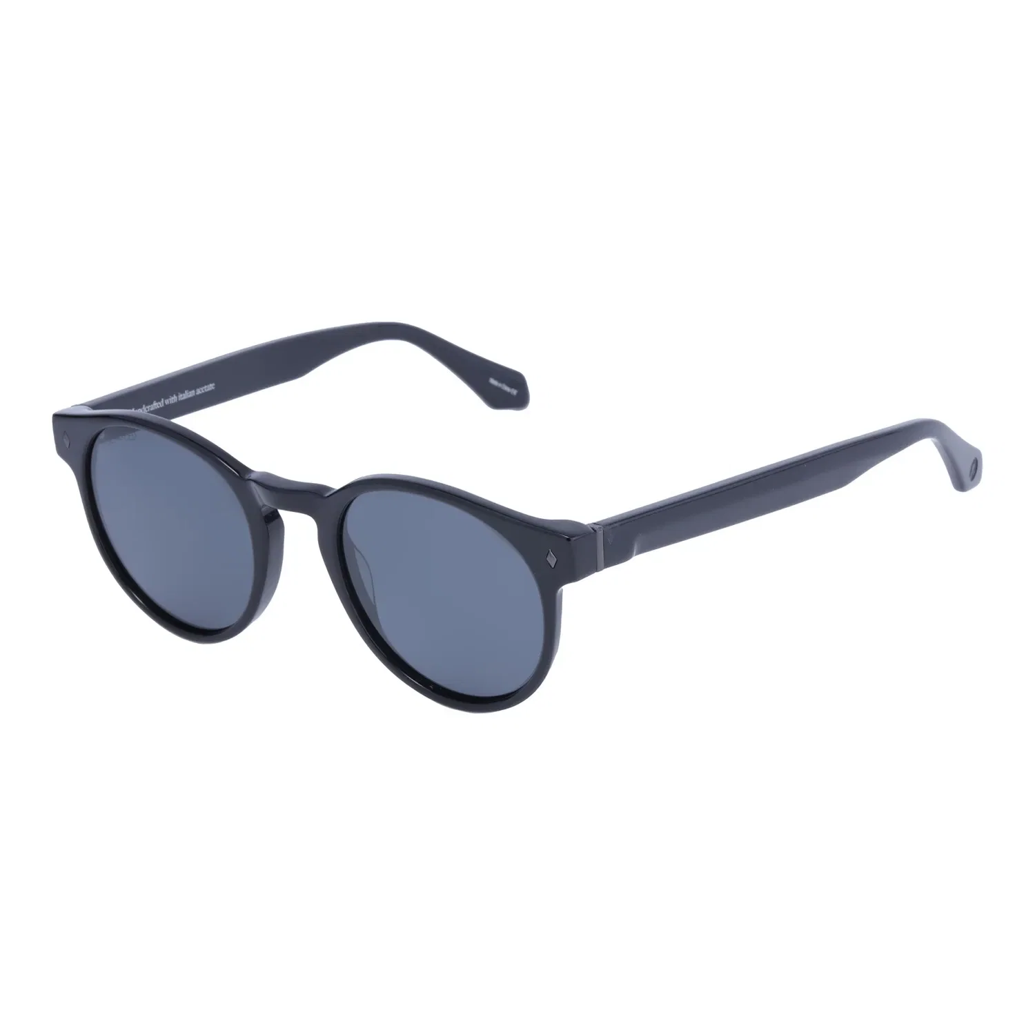 Óculos de Sol Masculino Premium Edition Redondo Preto — imagem 1