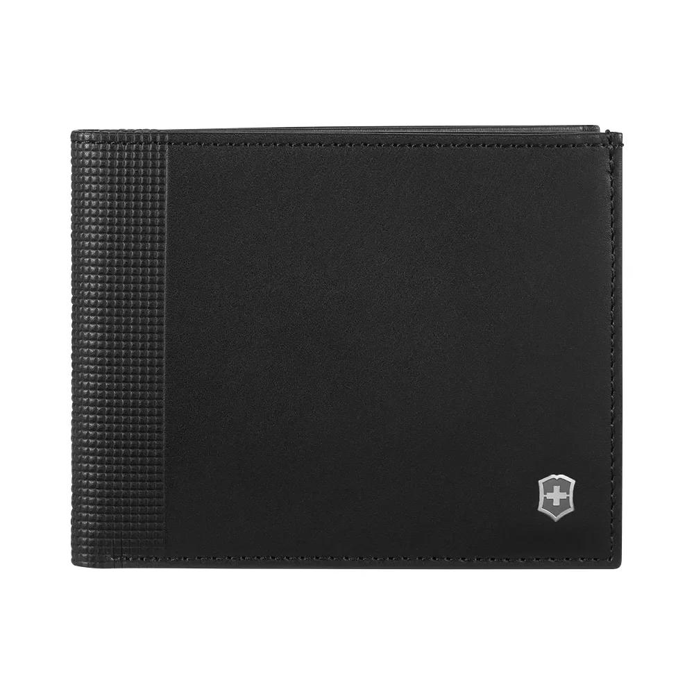 Carteira Altius Alox Bi-Fold Victorinox Couro Preta