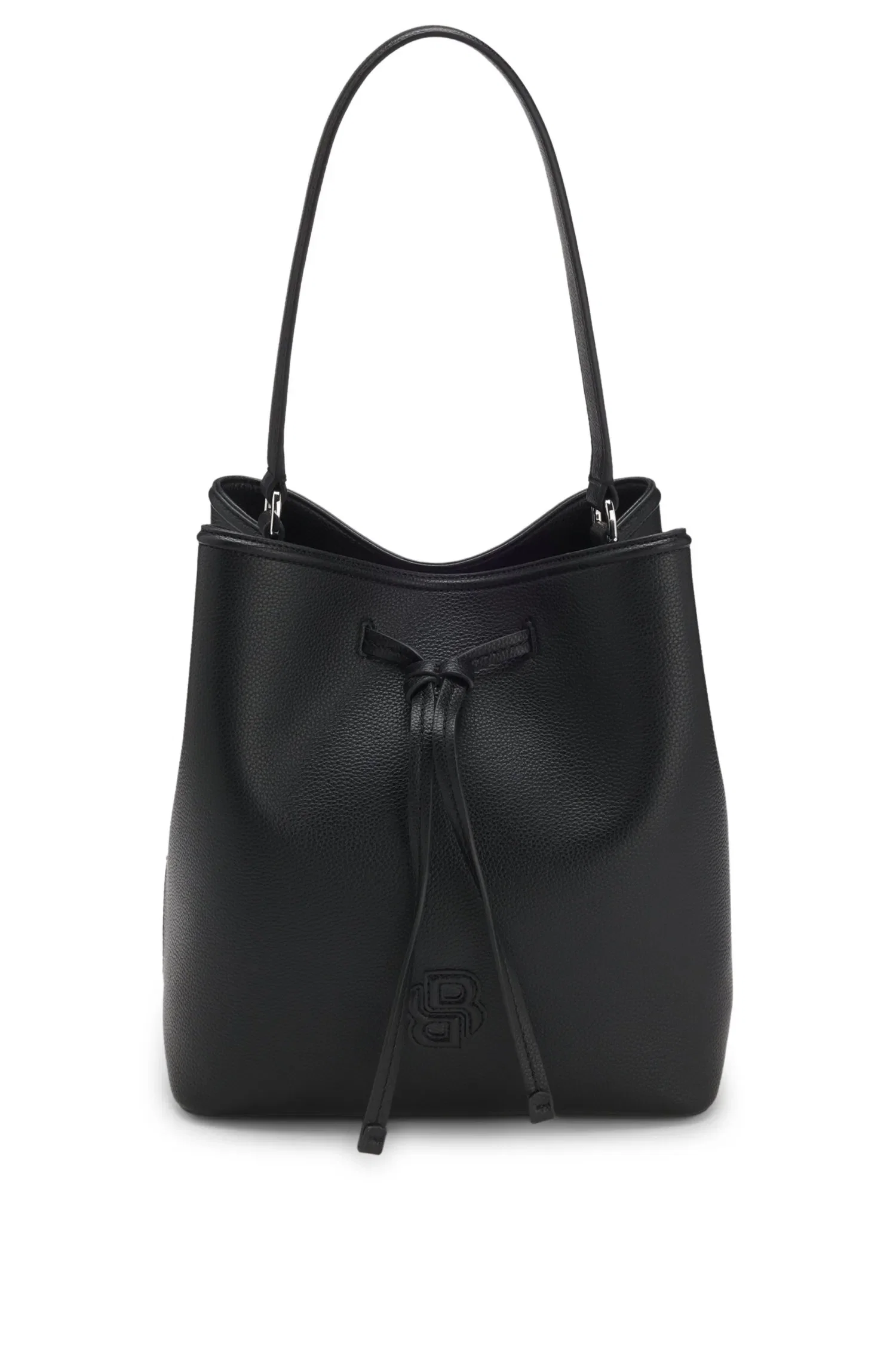 Bolsa Em Material Sintético Com Monograma Double B