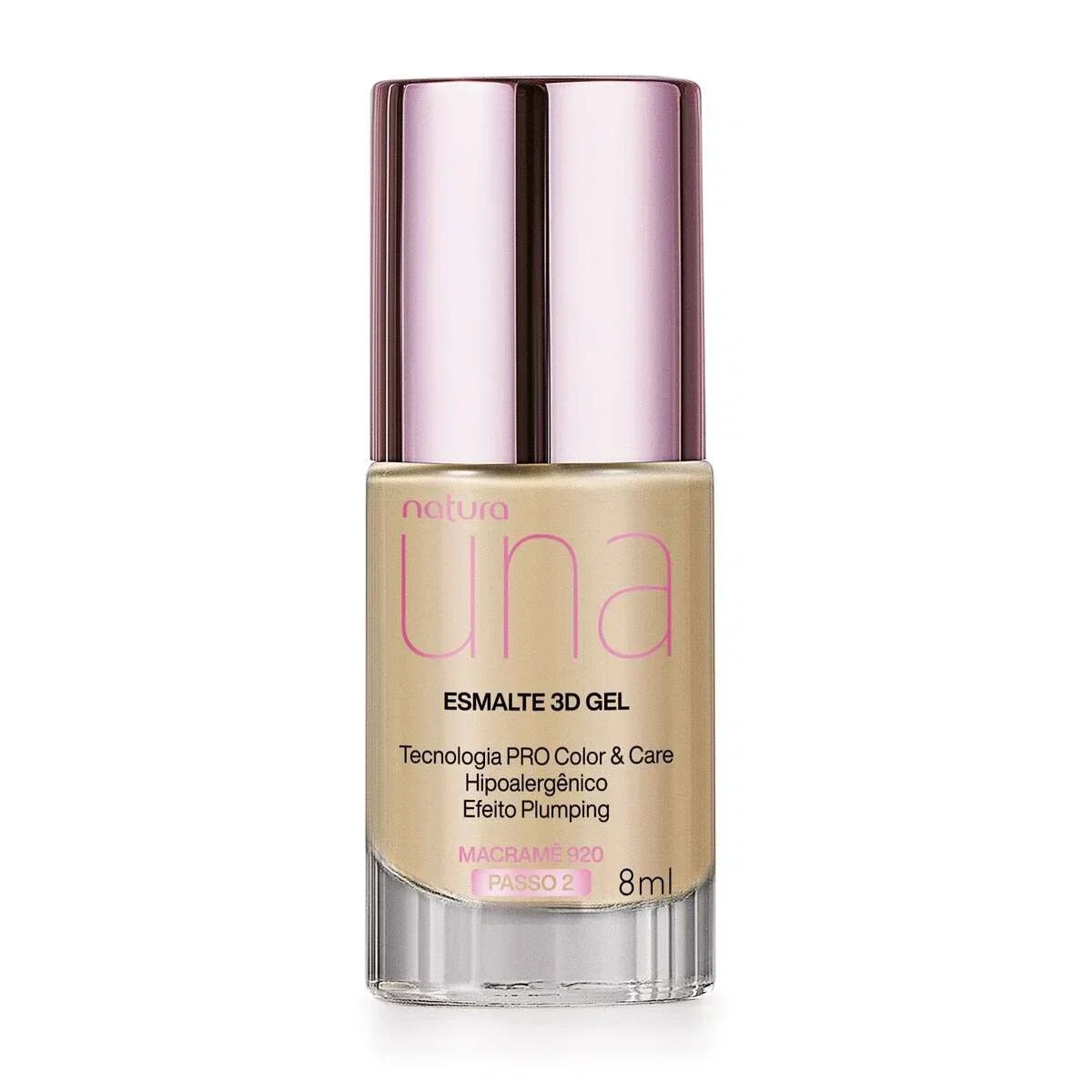 Esmalte 3D Gel Una Macramê 920 8 ml