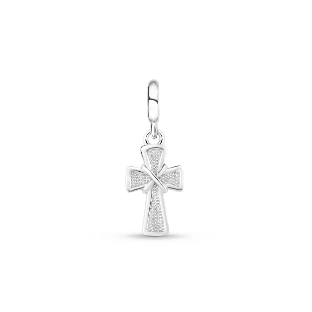 Pingente Life Religião Cruz em Prata 925 — imagem 1