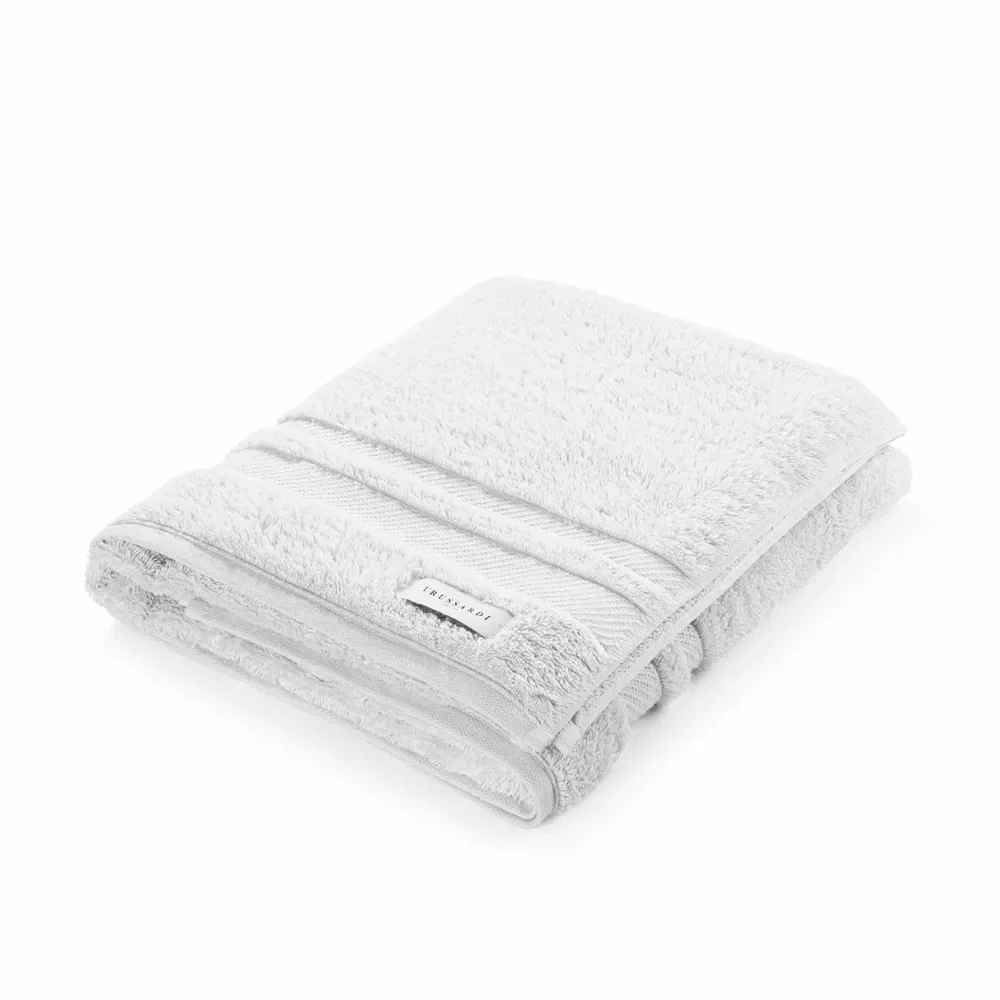 Toalha de Rosto Trussardi 100% Algodão Lorenzi Gelo