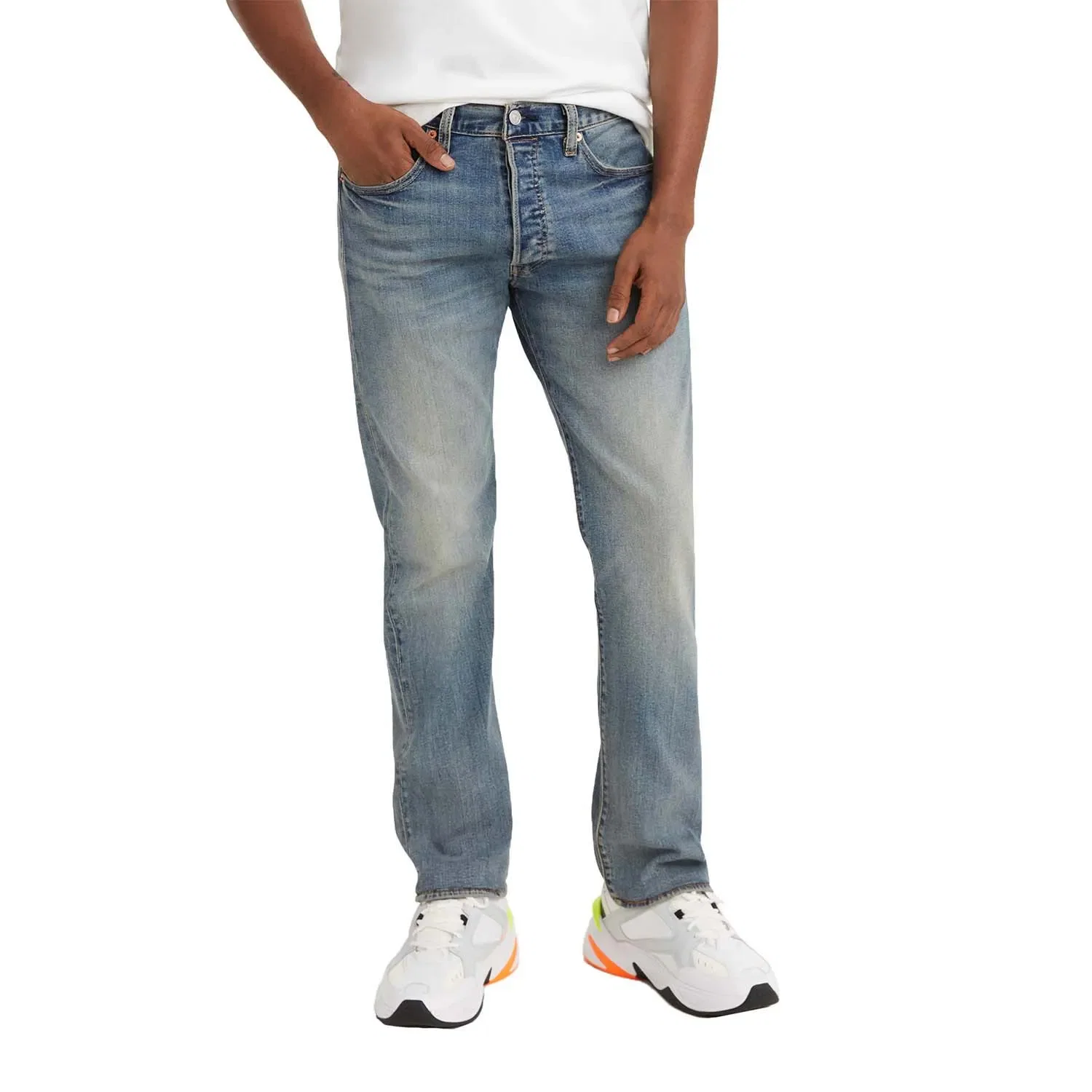Calça Jeans Levi's® 501® Original Lavagem Média — imagem 1