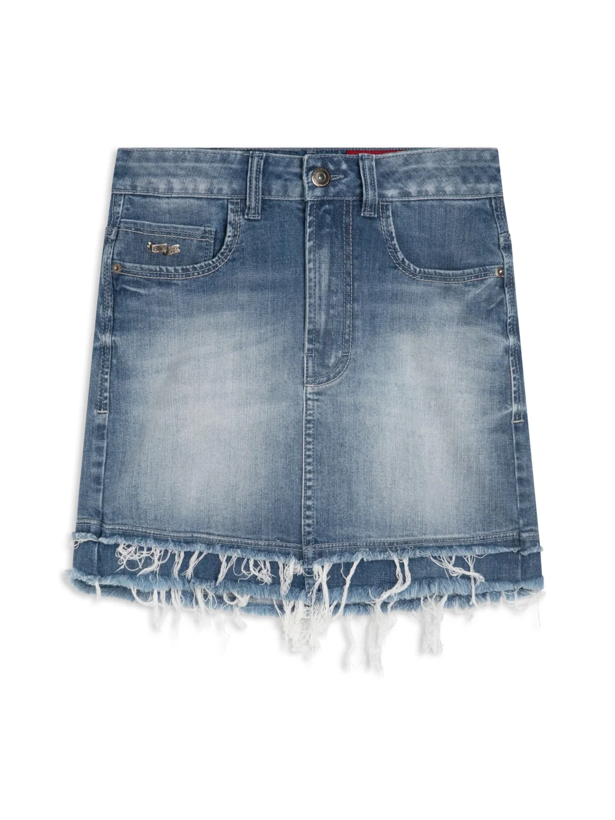 Saia Heaven Blue Elastic Zoe 1727 Lav.Claro C/ Rebolo — imagem 1