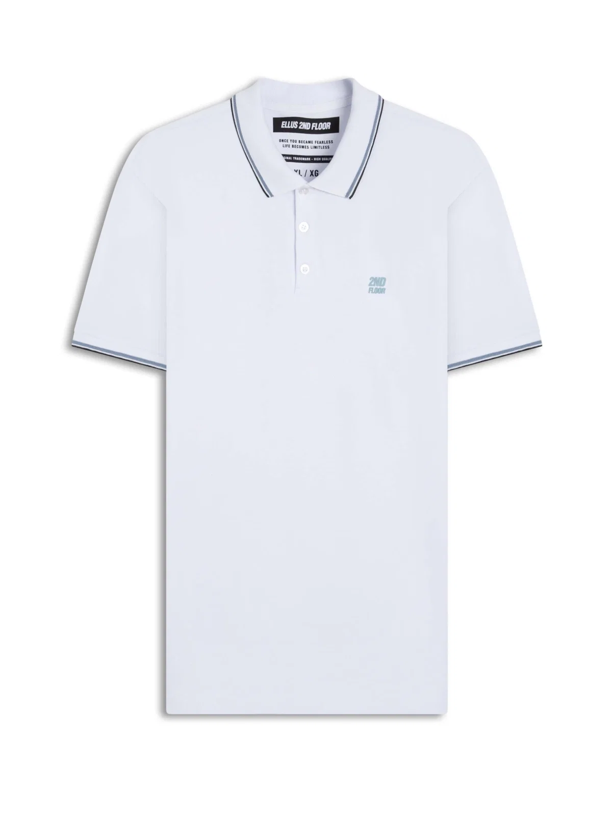 Polo Piquet Frisos Branco P21 — imagem 1