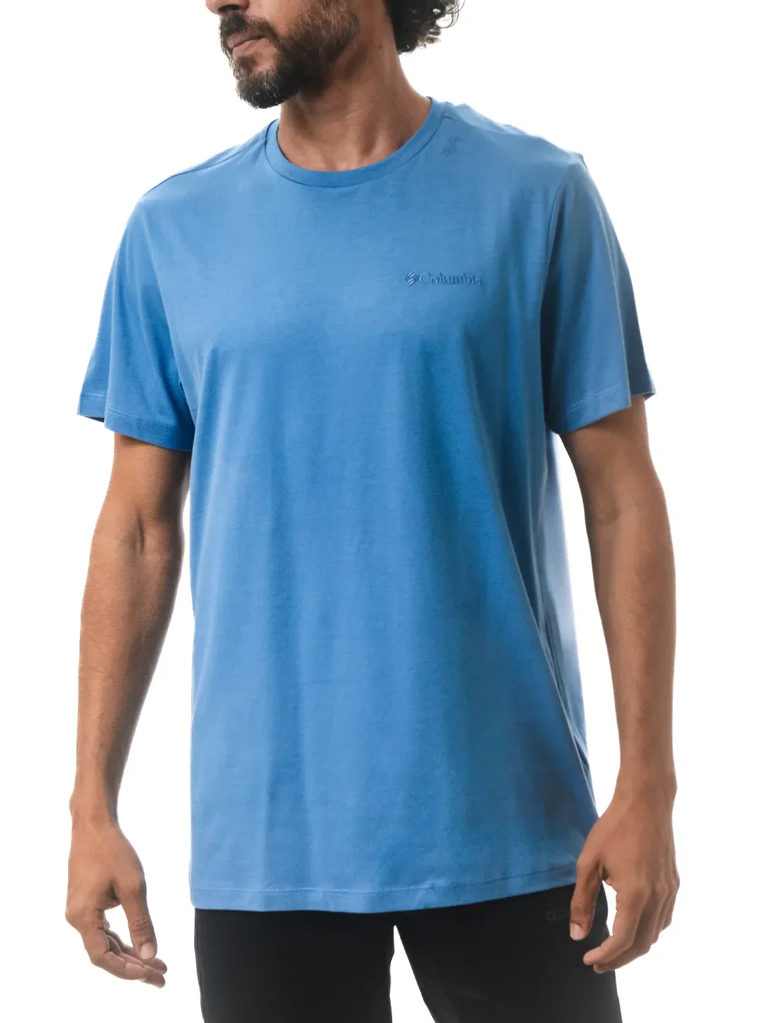 Camiseta Columbia Masculina Basica Bordado