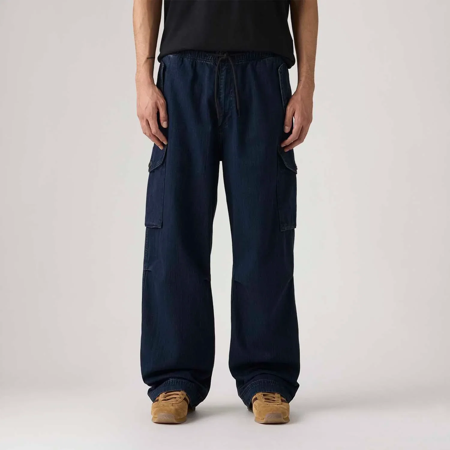Calça Jeans Levi's® Baggy Field Cargo Azul Marinho — imagem 1