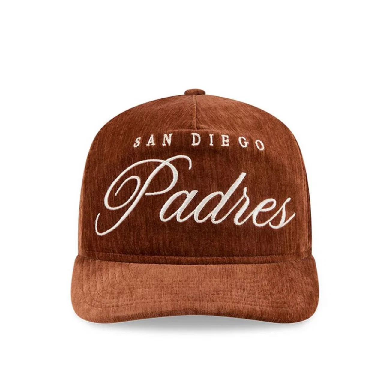 Boné Adulto New Era Team Script San Diego Padres Aba Curva