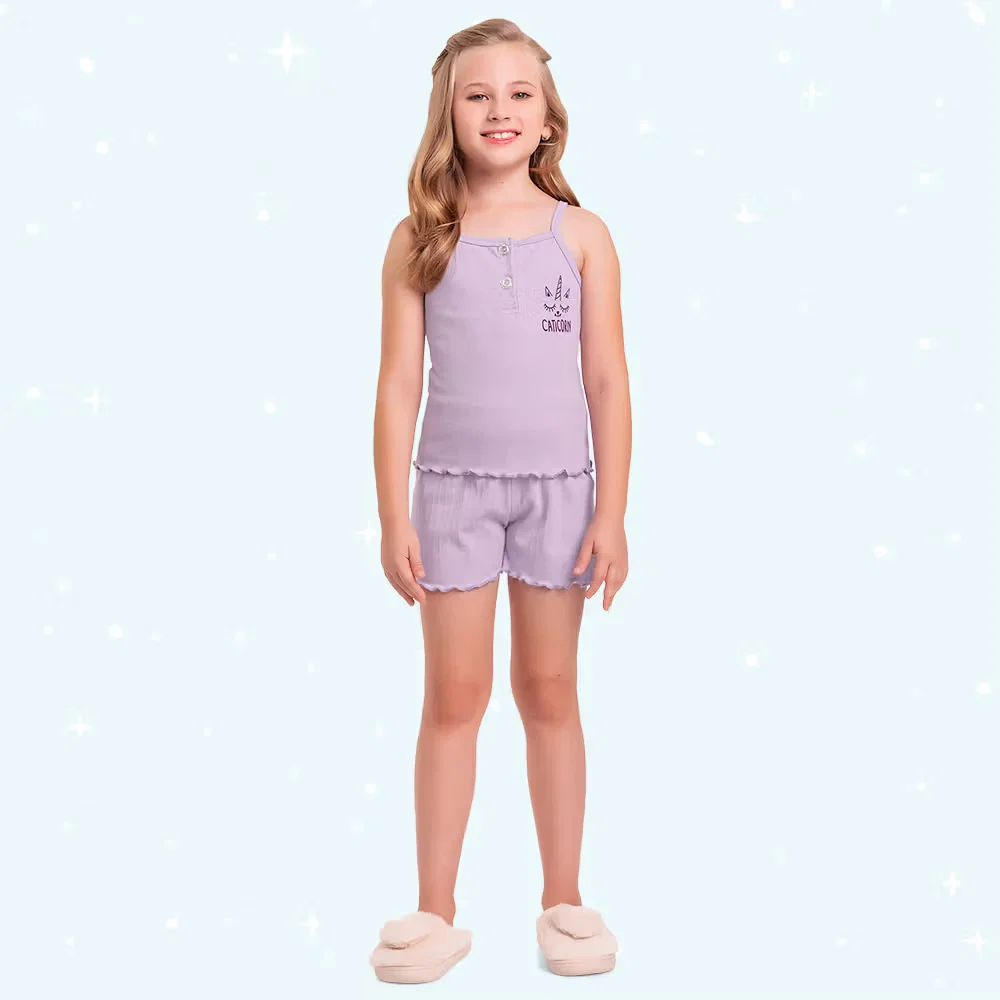 Conjunto pijama regata e short