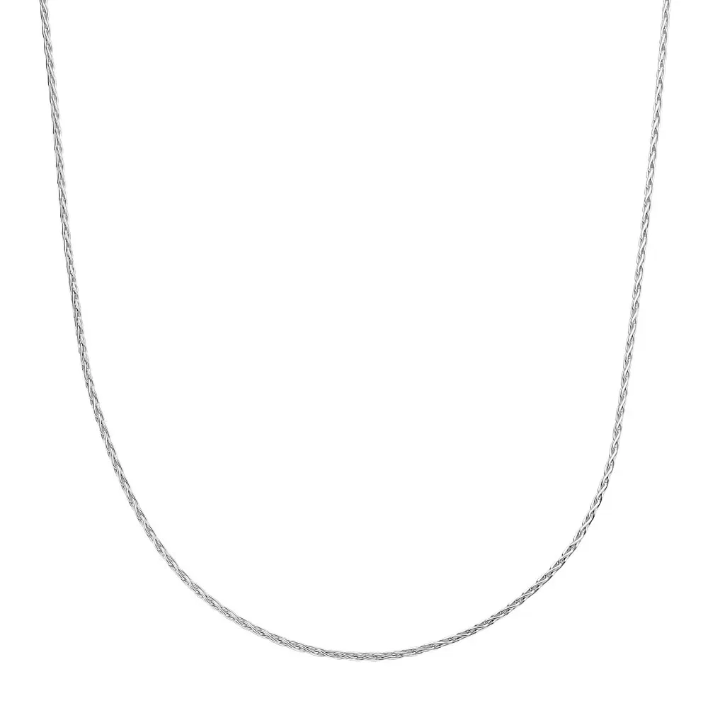 Corrente Life Espiga em Prata 925, 70cm — imagem 1