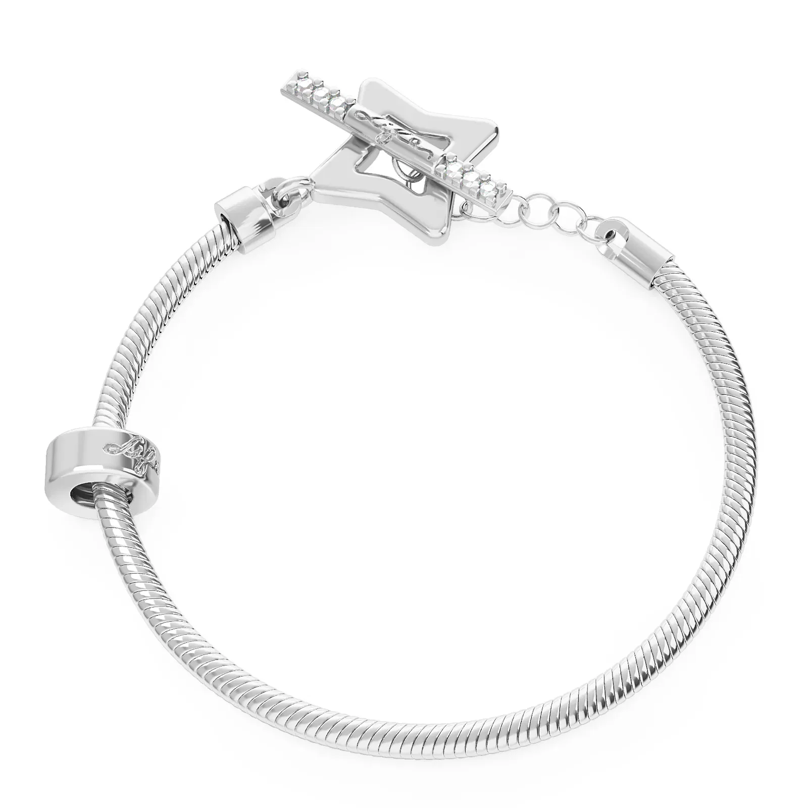 Pulseira Life Signature Estrela em Prata 925 — imagem 1
