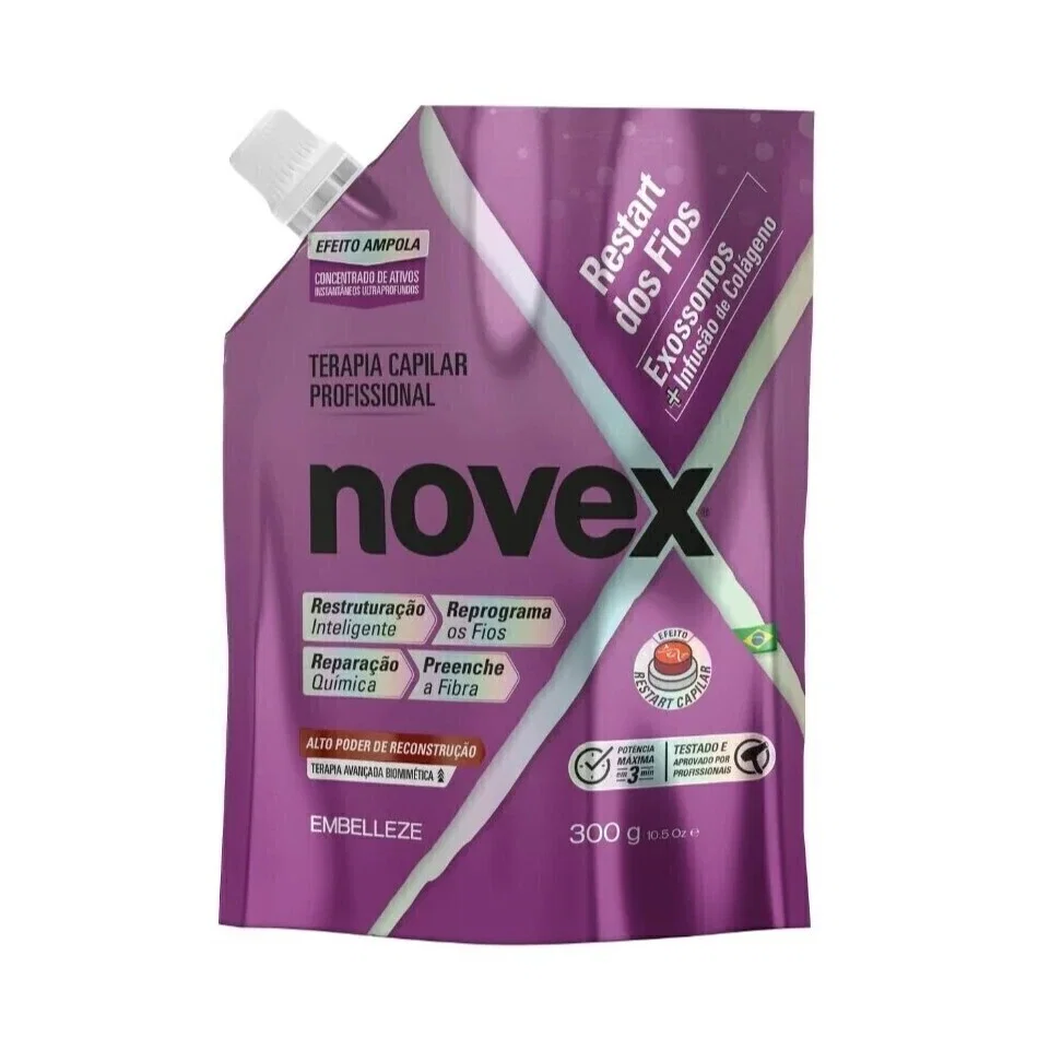 Refil Creme de Tratamento Novex Exossomos + Infusão de Colágeno 300g
