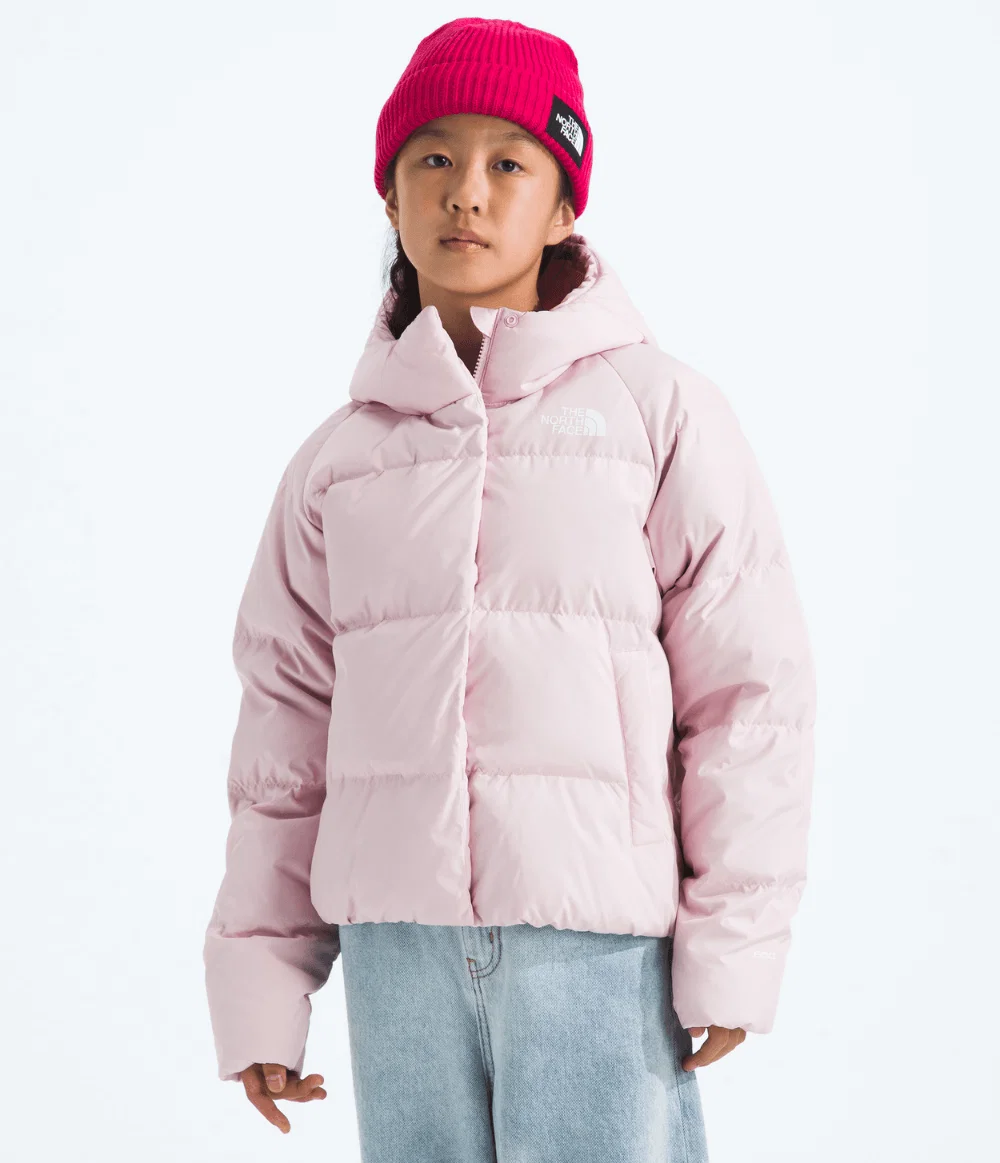 Jaqueta Infantil Girls North Down Hooded Pale Blossom
