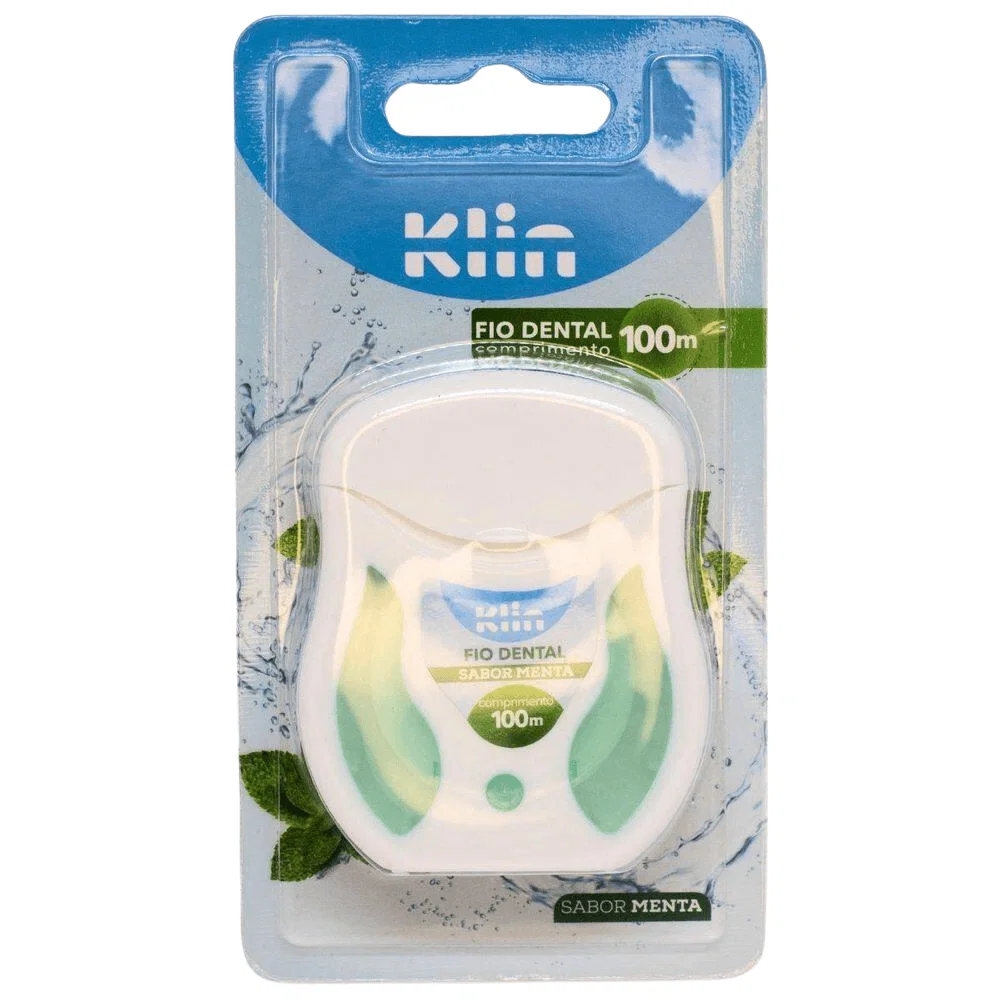 Fio Dental Klin Menta 100m