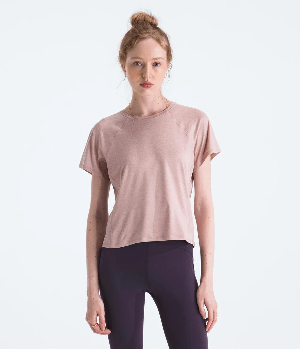 Camiseta Feminina Jaida Tee Metal Pink Light Heather
