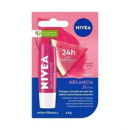 Hidratante Labial Nivea Melancia Shine 4,8g
