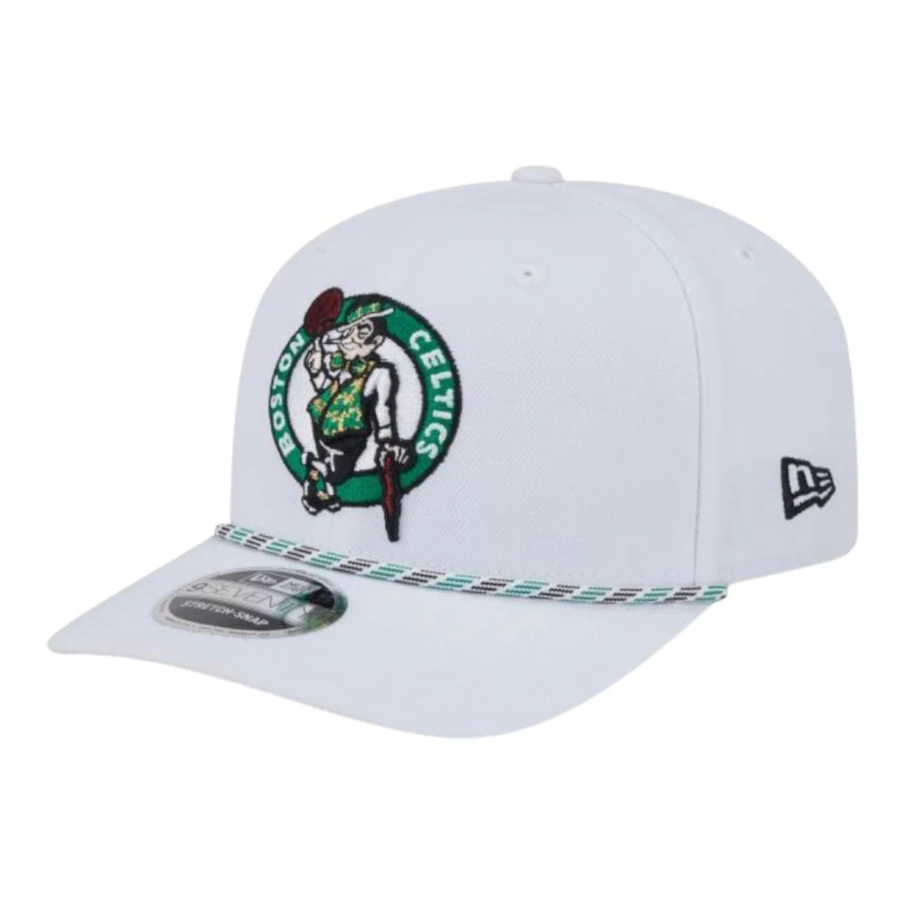 Boné Adulto New Era 970ss Multi Rope Boston Celtics Aba Curva