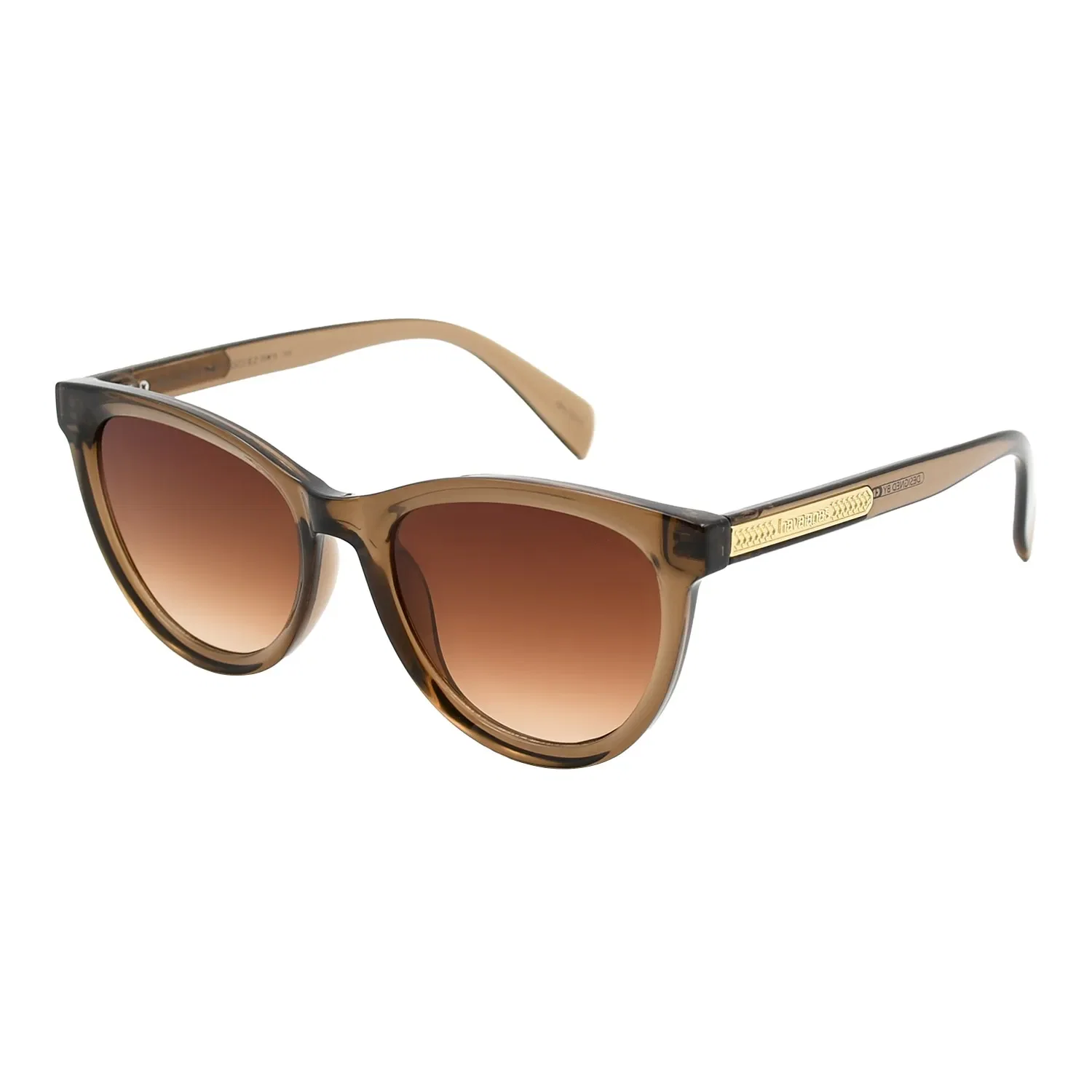 Óculos de Sol Feminino Havaianas Cat Marrom Claro — imagem 1