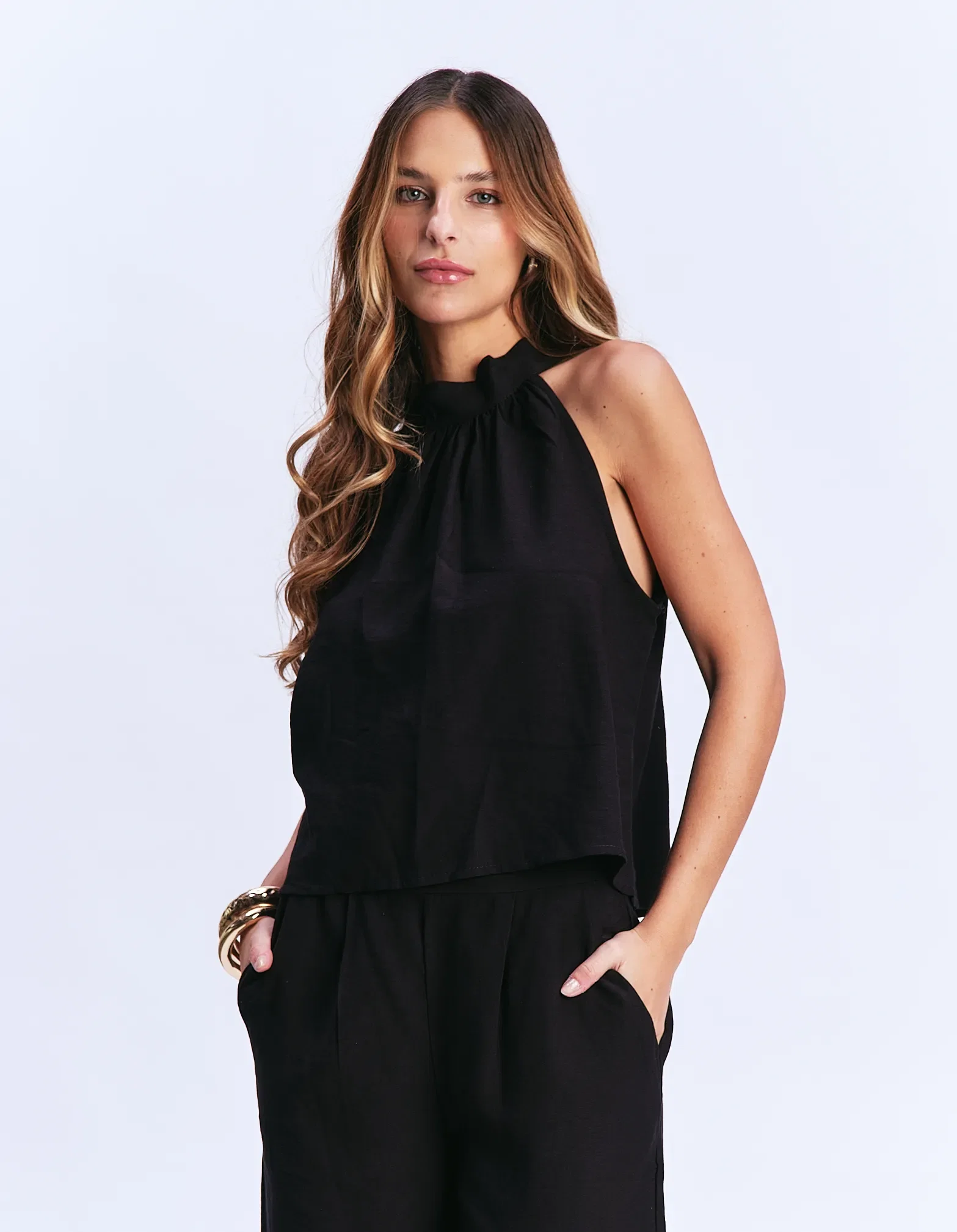 Regata Cava Americana - Preto — imagem 1