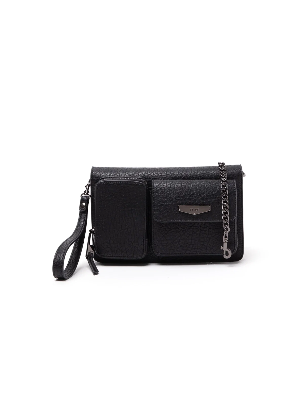 Bolsa Clutch Utilitary Ellus Preto
