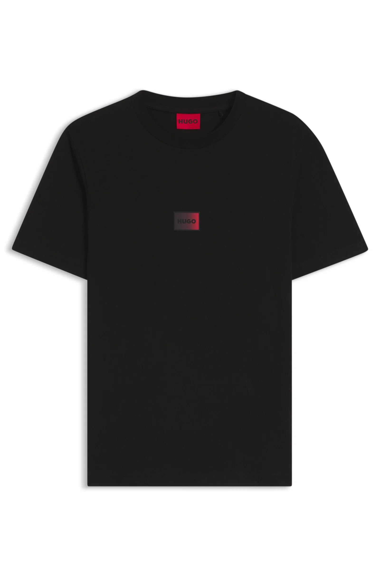 Camiseta Em Jersey De Algodão Com Logo
