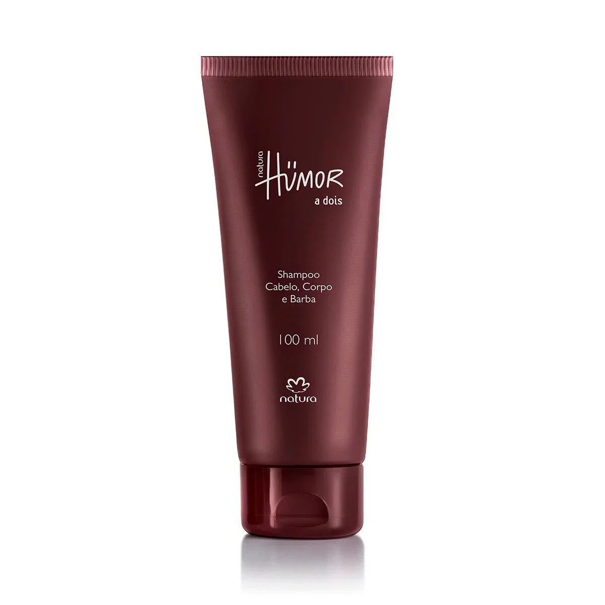 Shampoo Cabelo, Corpo e Barba Humor a Dois 100 ml — imagem 1