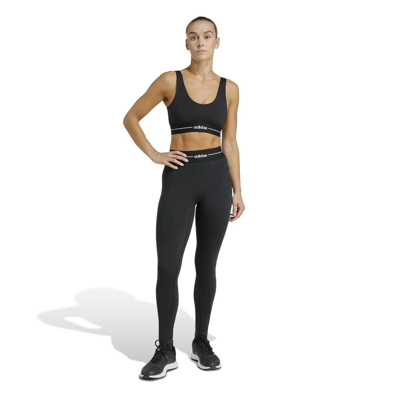 Calça Legging Adidas Hyperglam Feminina