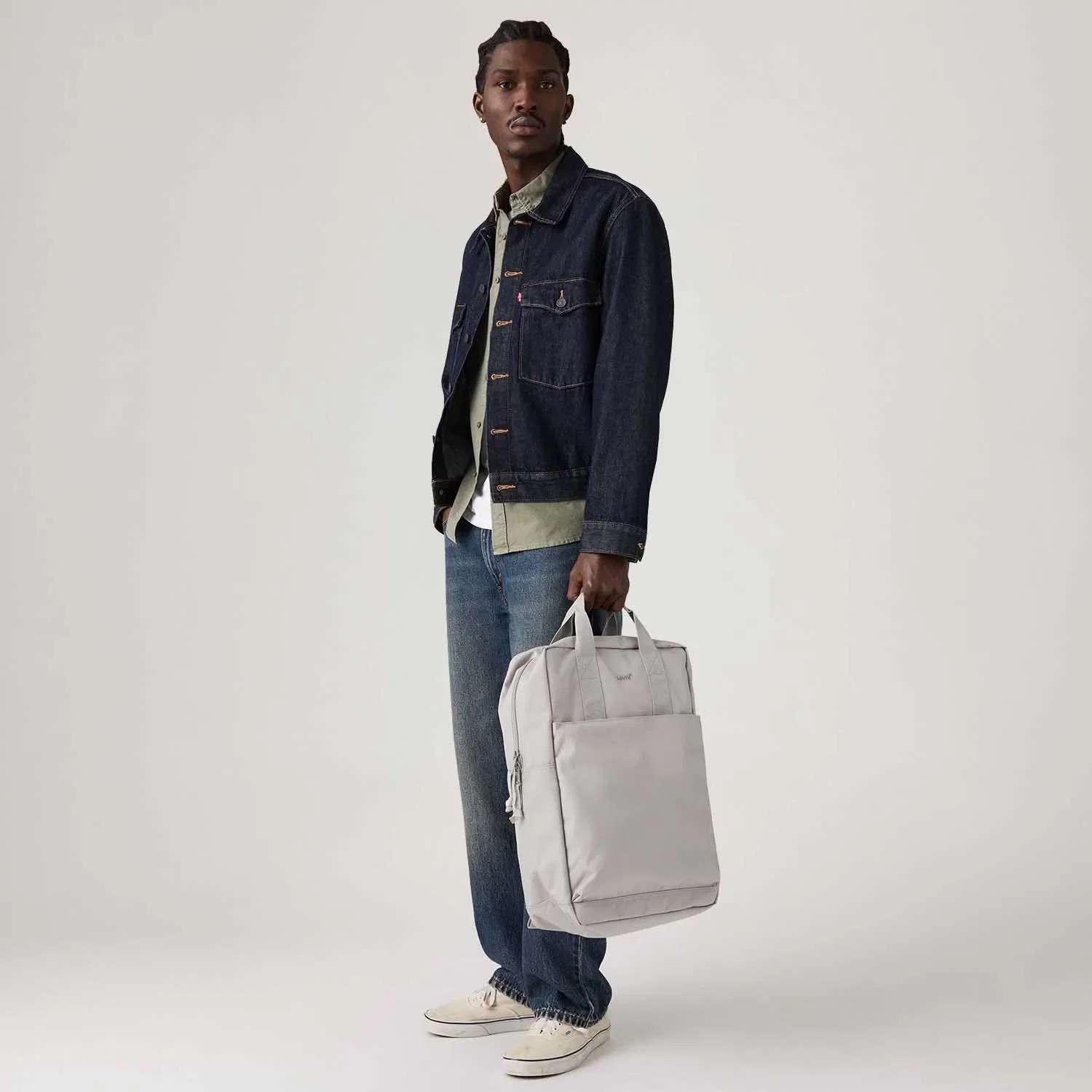 Mochila Levi's® L-Pack Large Cinza