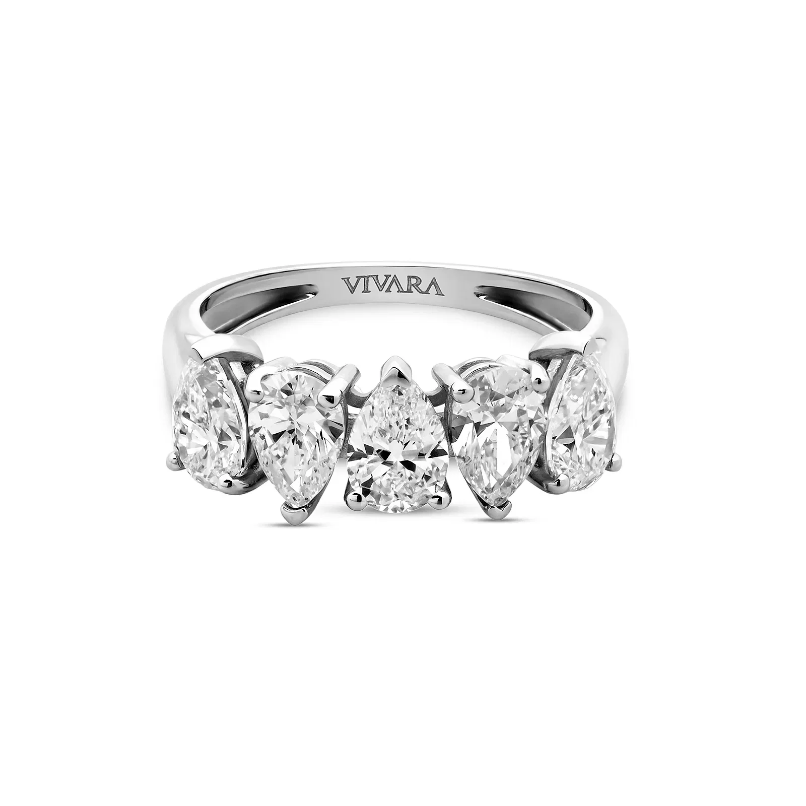 Anel Venere em Ouro Branco 18K com Diamante de Laboratório 2,5 CT — imagem 1