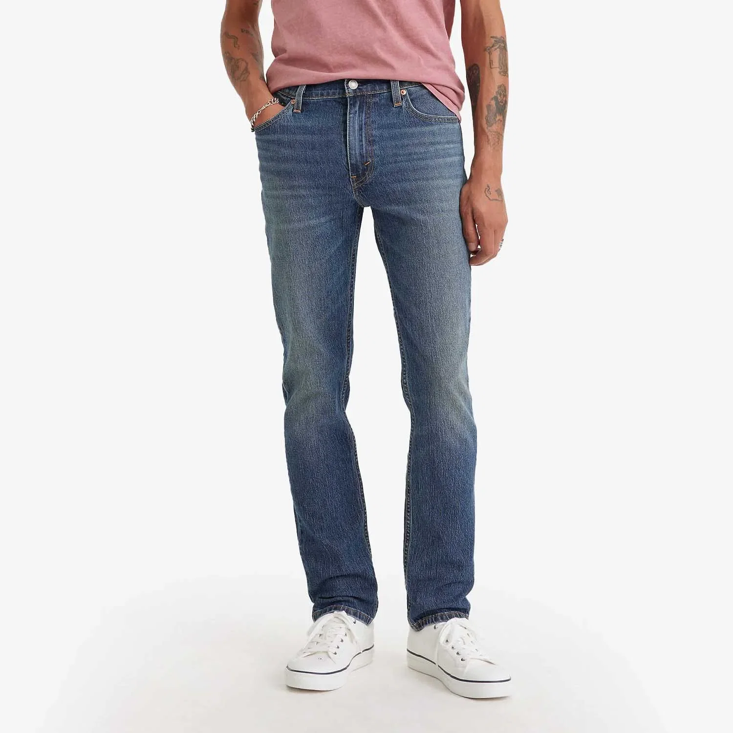 Calça Jeans Levi's® 511 Slim Lavagem Escura — imagem 1