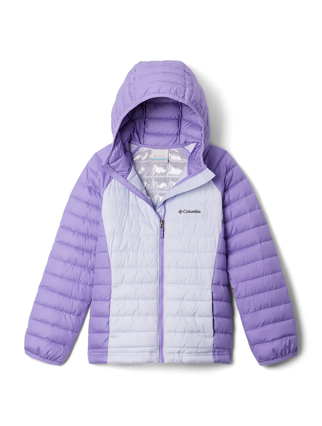 Jaqueta Columbia Infantil Powder Lite™ II com Capuz — imagem 1