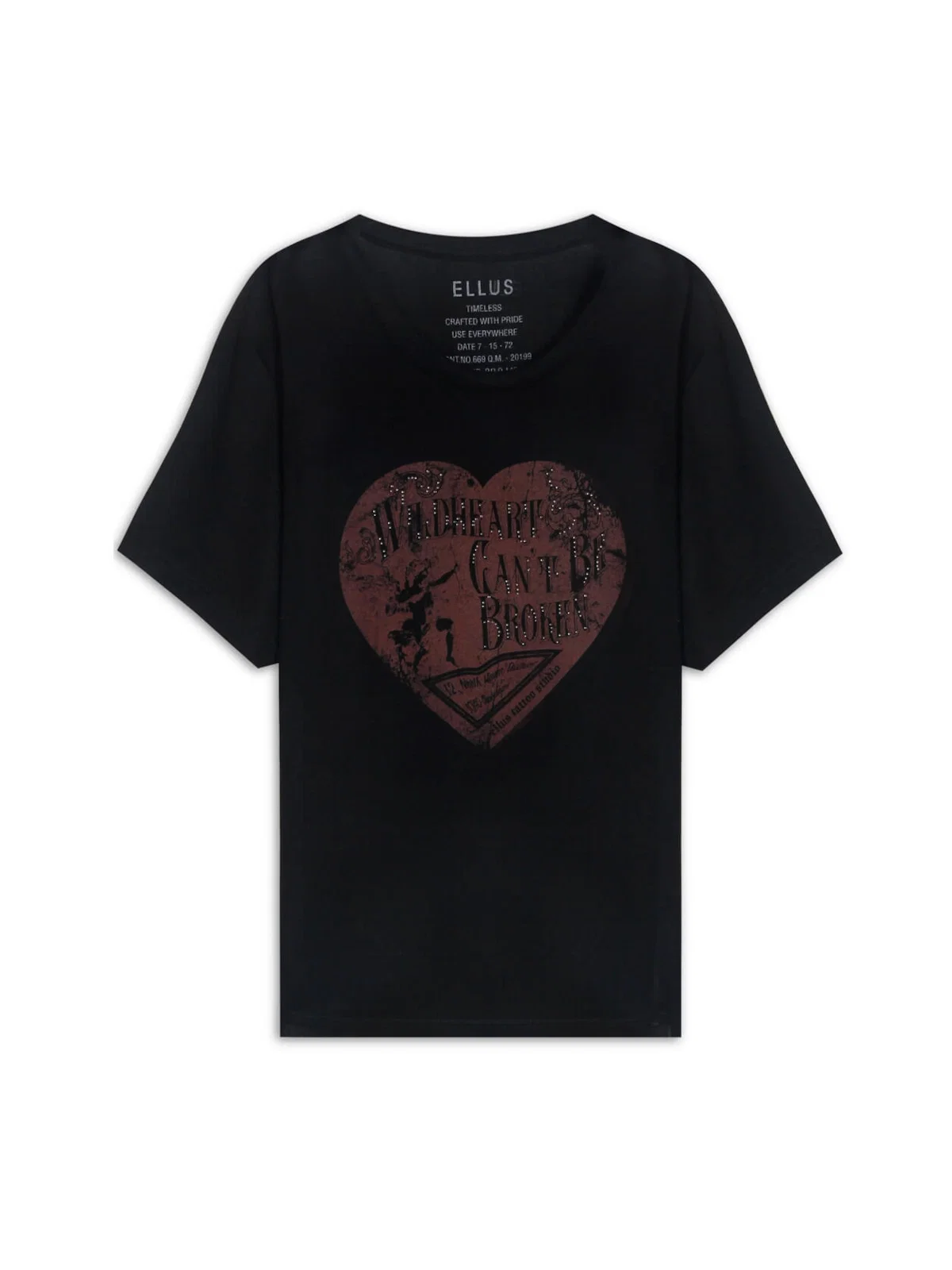 Blusa Ellus Hong Kong Preto