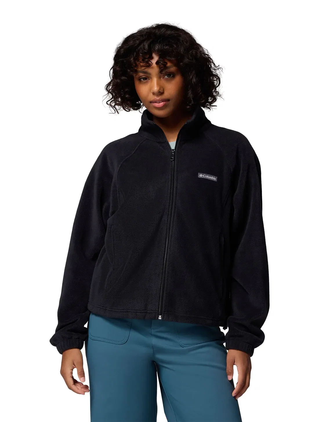 Jaqueta Fleece Columbia Feminina Benton Springs™ Relaxed Full Zip — imagem 1