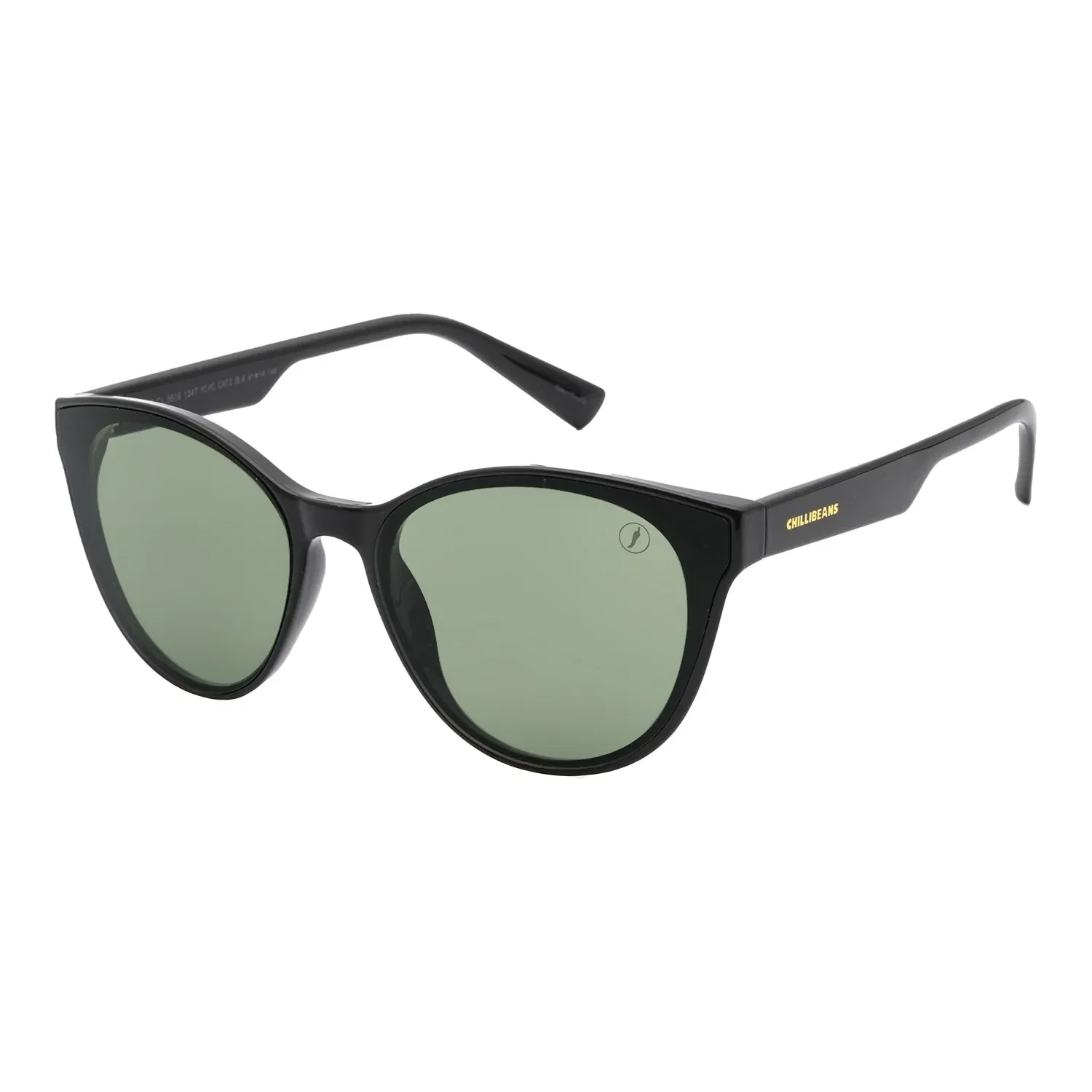 Óculos de Sol Feminino Chilli Beans Redondo Verde — imagem 1